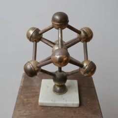 Midcentury Desk Model of the 'Atomium' Building