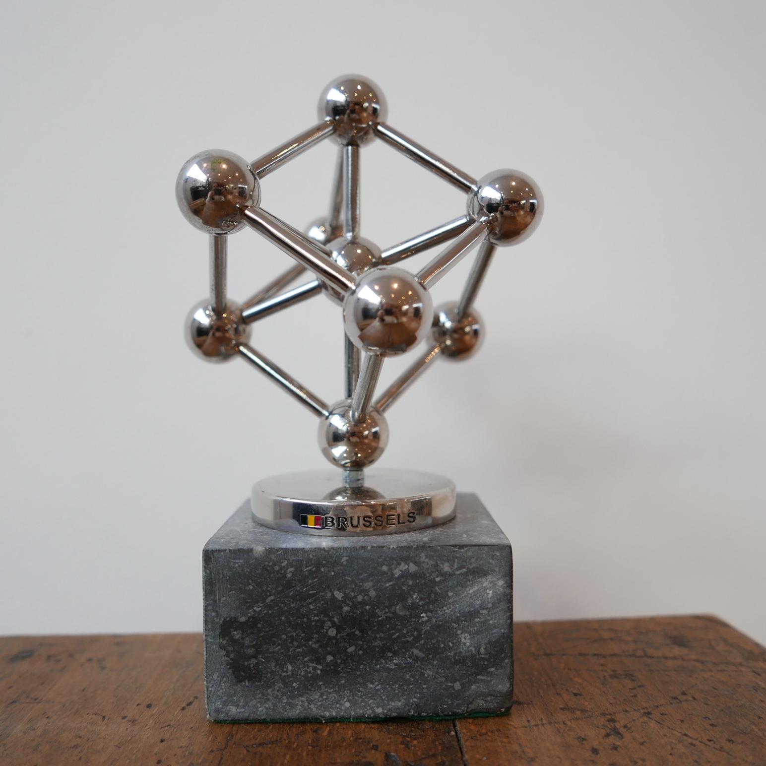 Mid-Century Desk Model of the 'Atomium' Building In Good Condition For Sale In London, GB