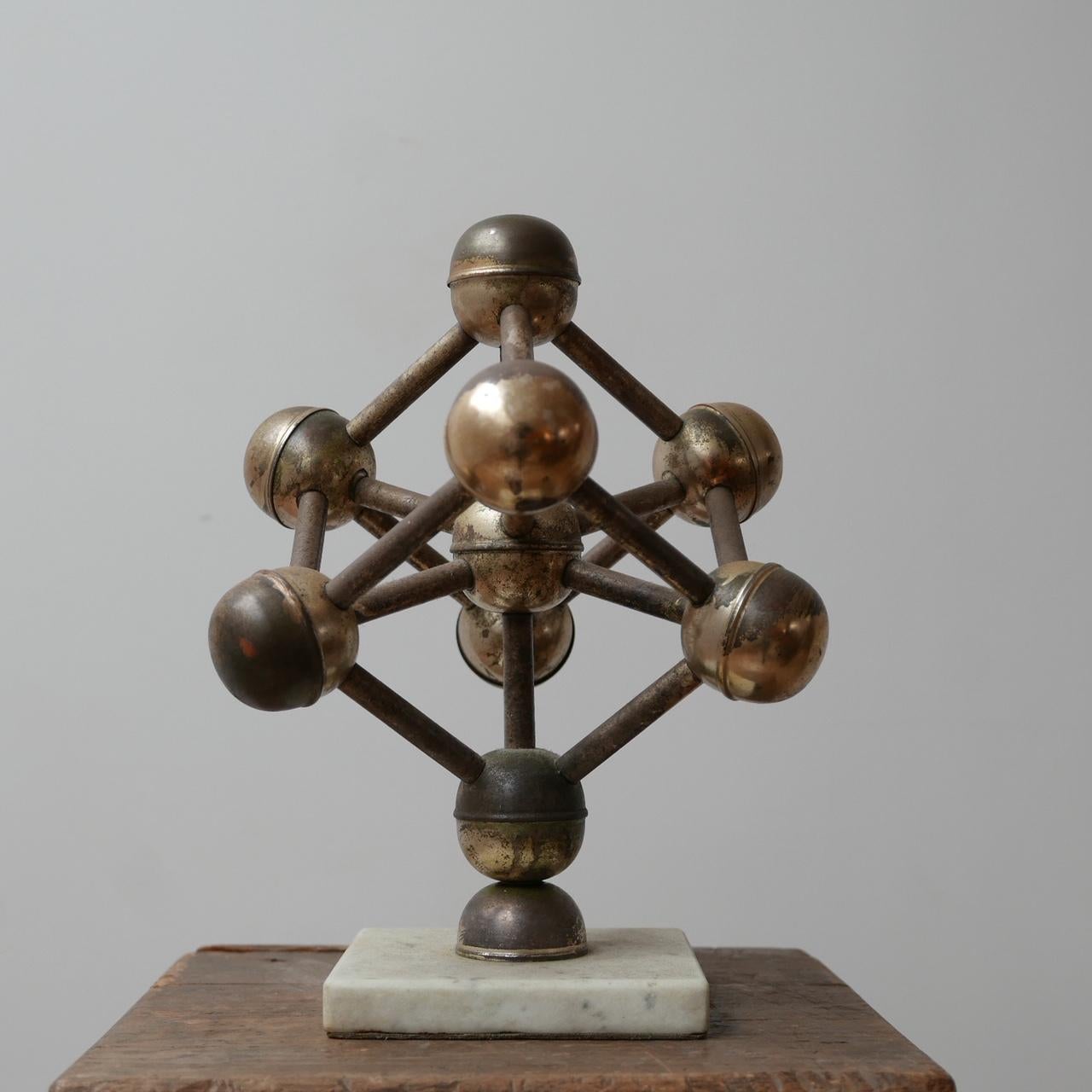 Midcentury Desk Model of the 'Atomium' Building In Good Condition In London, GB