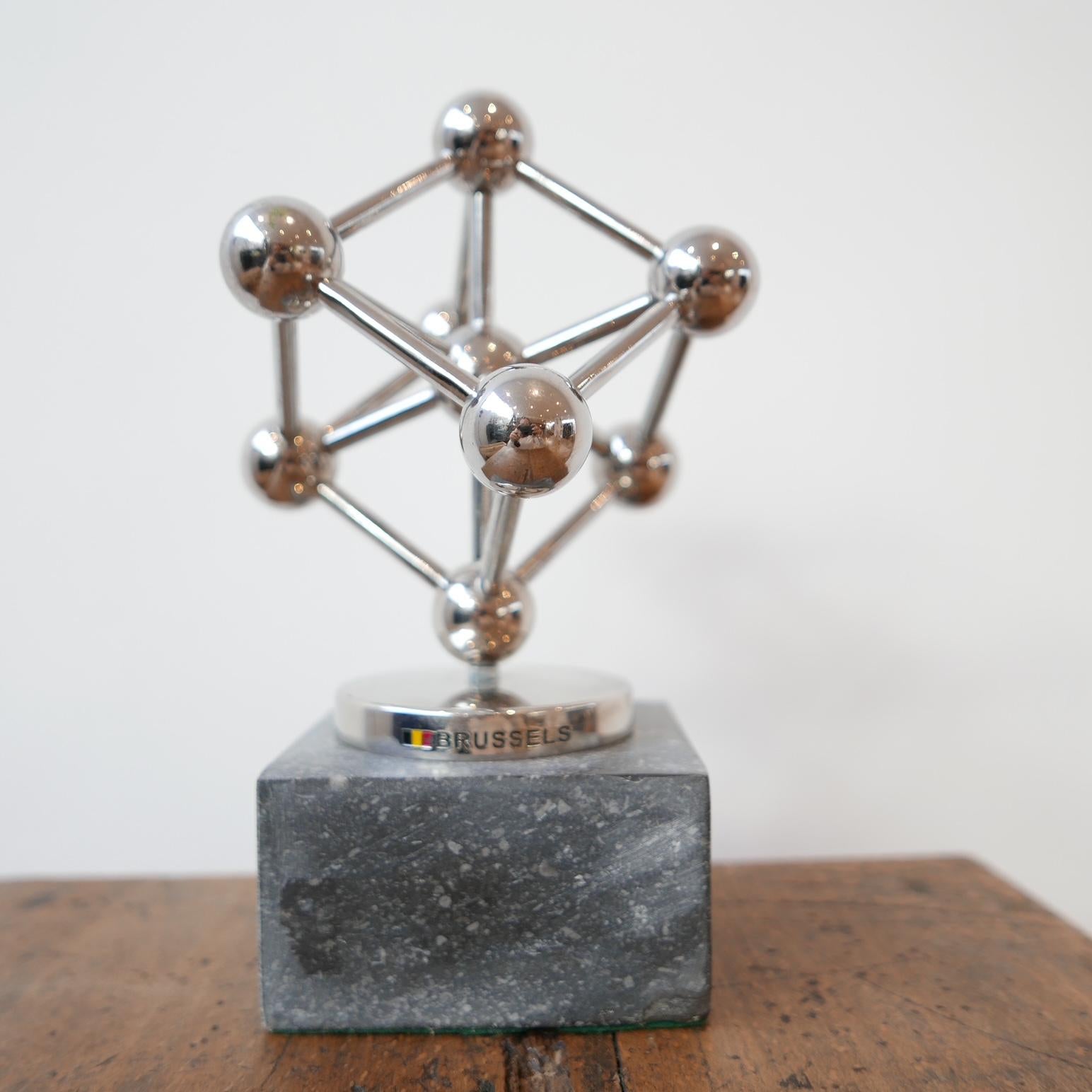 Mid-Century Desk Model of the 'Atomium' Building For Sale 3