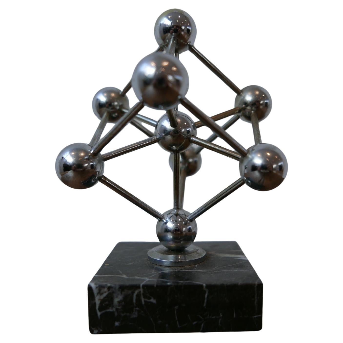 Mid-Century Desk Model of the 'Atomium' Building