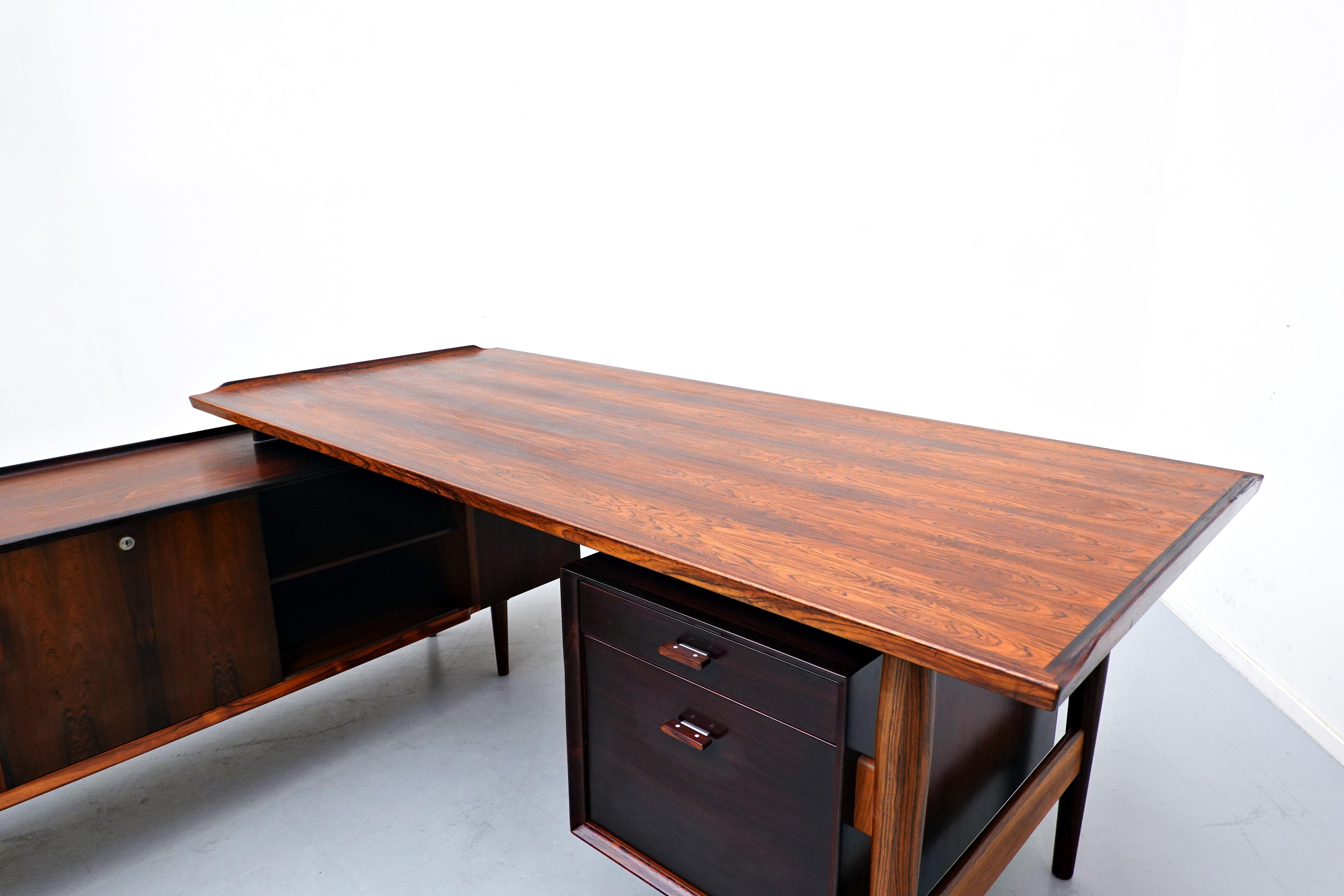 Mid Century Desk / Sideboard by Arne Vodder, Denmark, 1960s 4