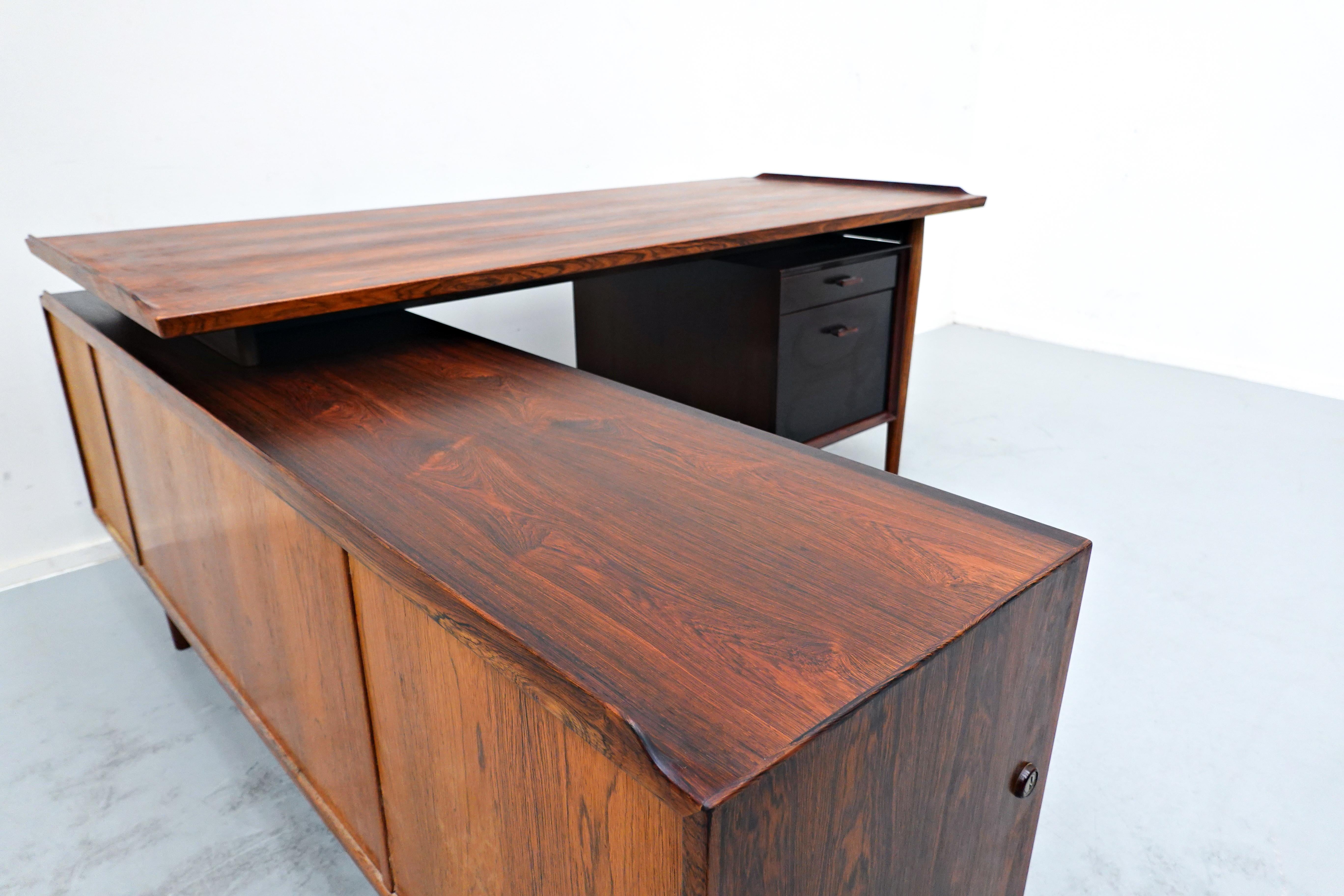 Danish Mid Century Desk / Sideboard by Arne Vodder, Denmark, 1960s