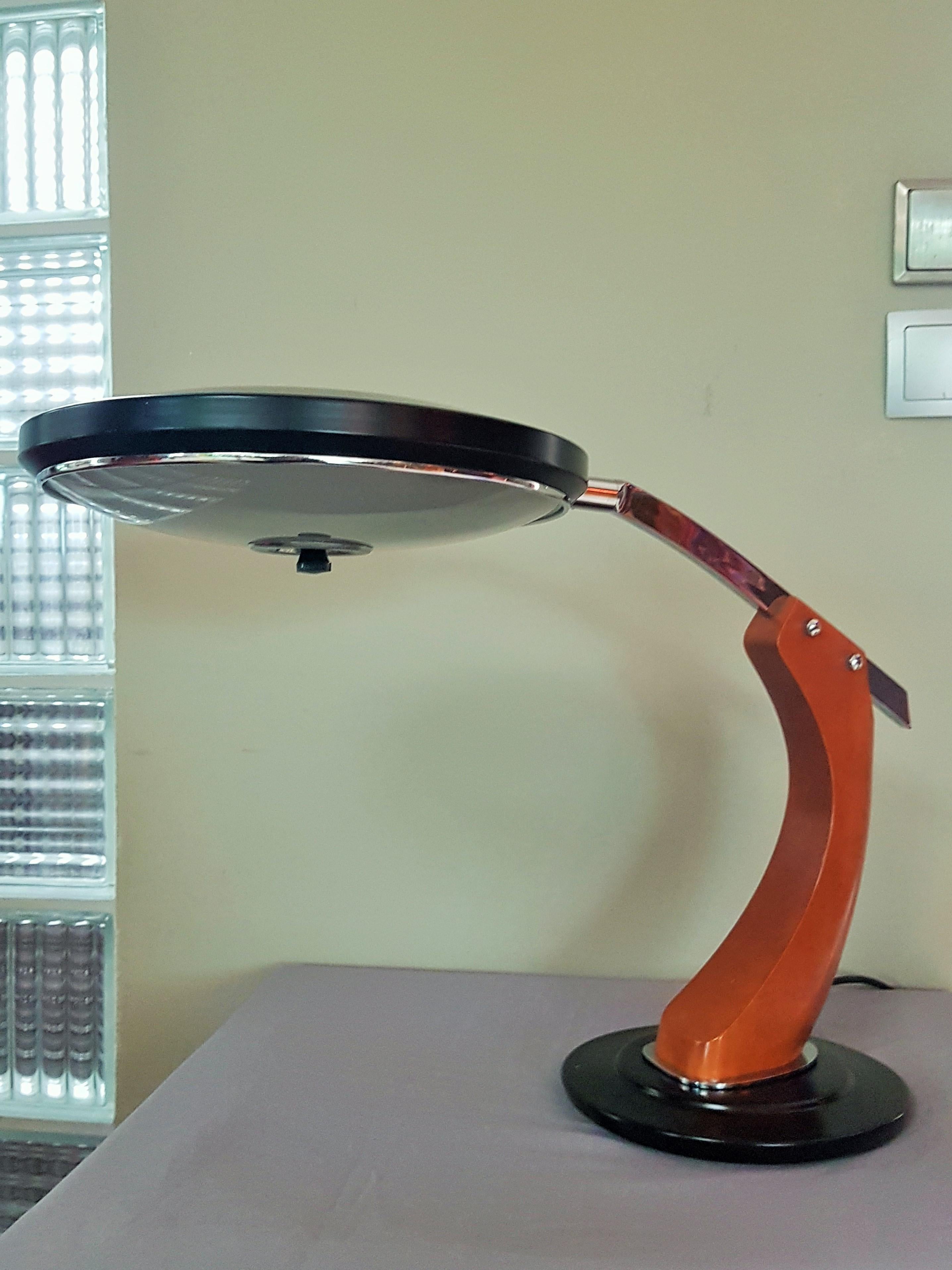 Midcentury Desk Table Lamp by Fase, Spain, 1960s 6