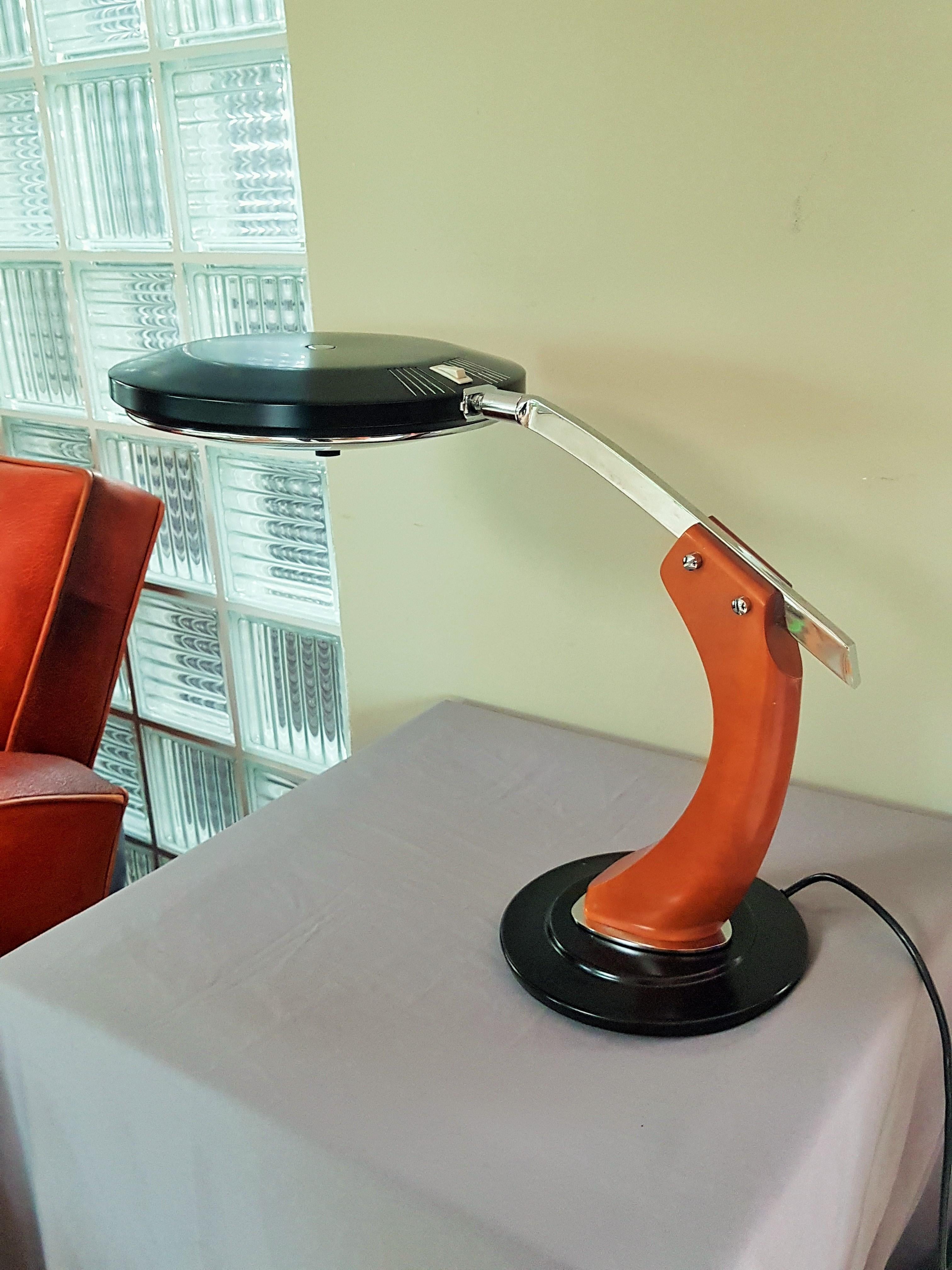Mid-20th Century Midcentury Desk Table Lamp by Fase, Spain, 1960s