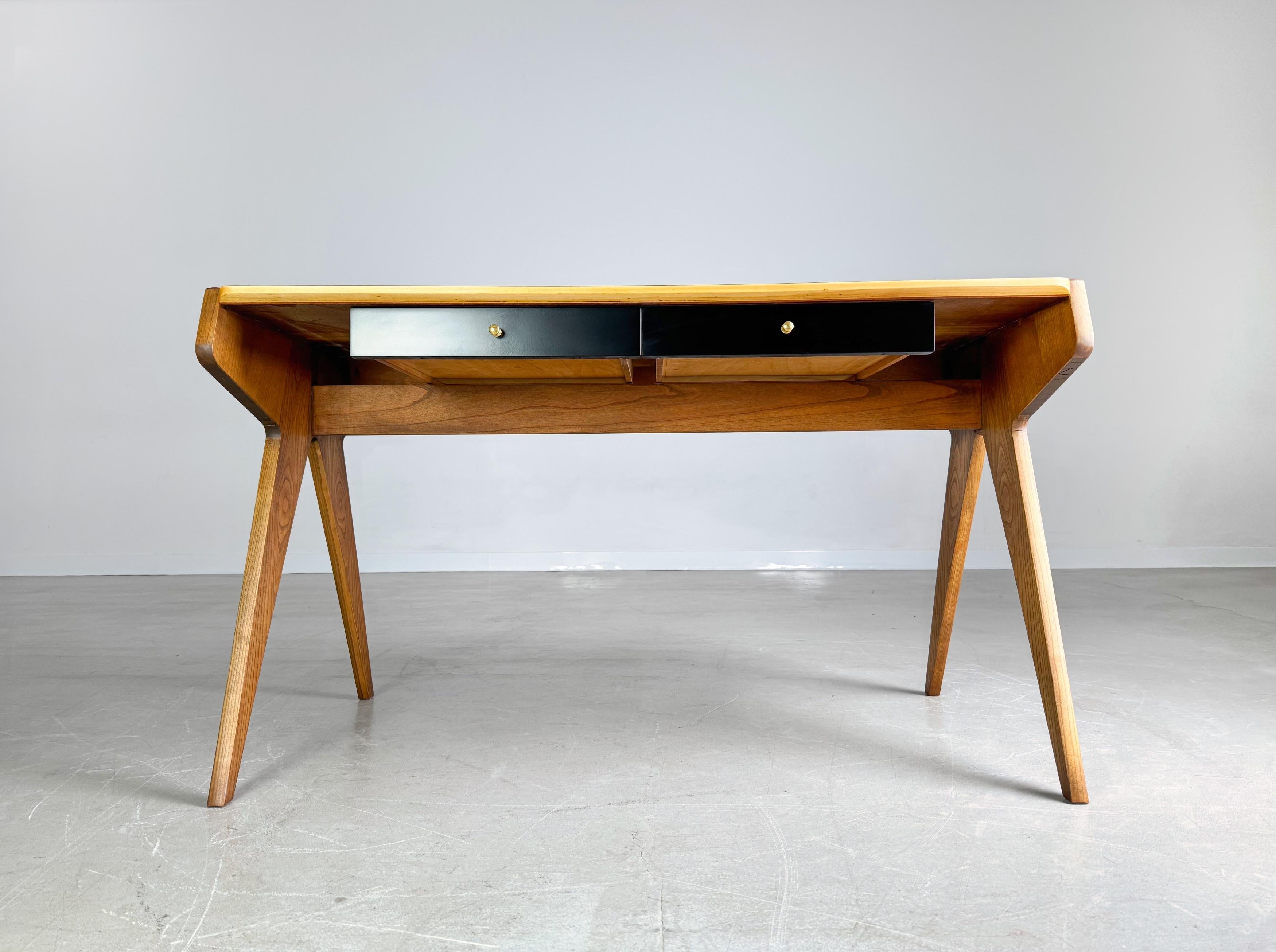 German Mid Century desk WK Möbel Helmut Magg 1950