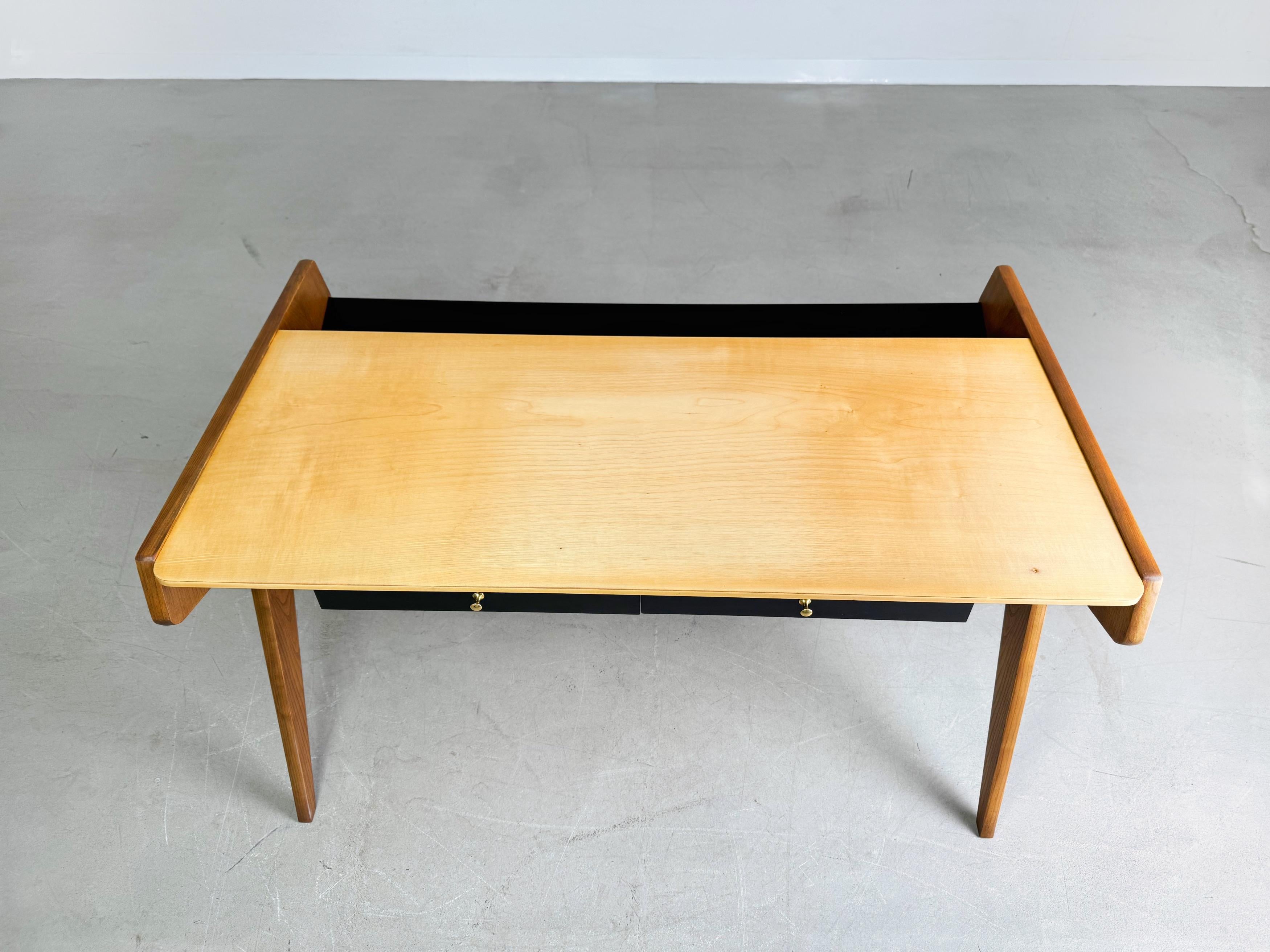 Mid Century desk WK Möbel Helmut Magg 1950 In Excellent Condition In Berlin, DE
