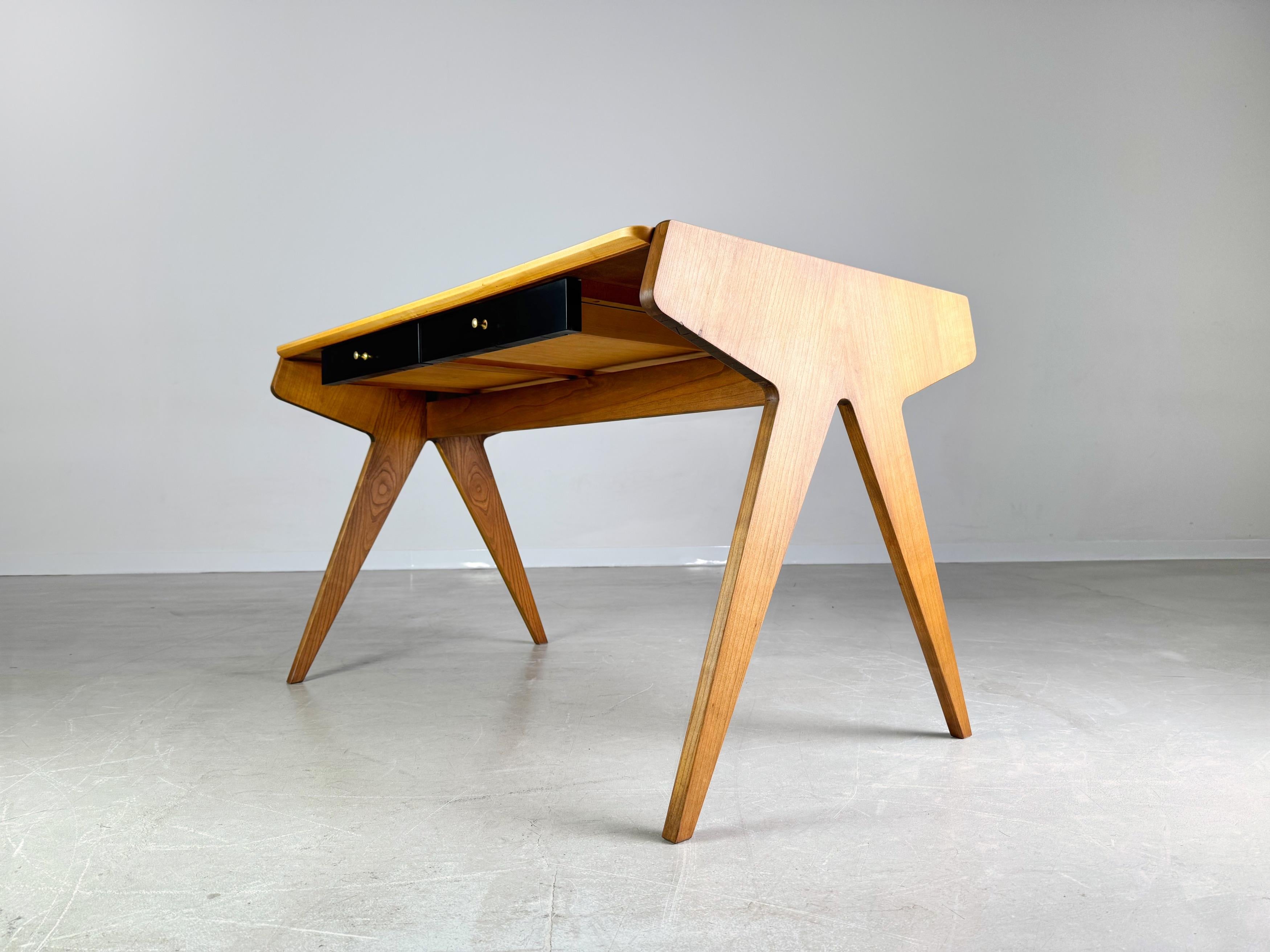 Mid Century desk WK Möbel Helmut Magg 1950 2