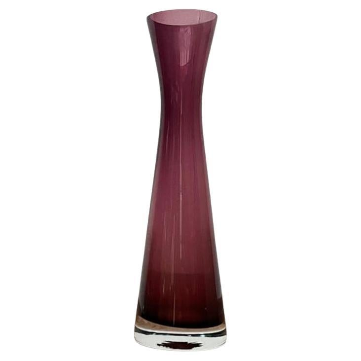 Mid-Century Diabolo Glass Vase from Ingrid Glas, Germany, 1960s