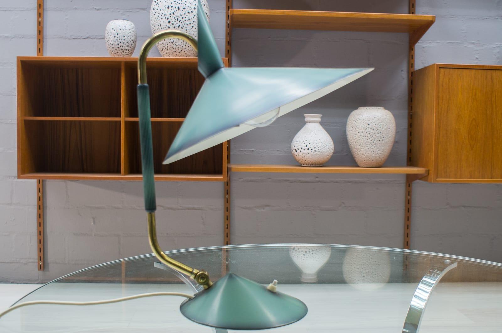 European Midcentury Diabolo Table Lamp, 1950s