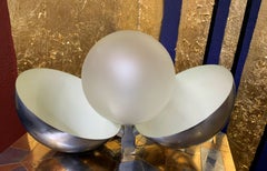 Midcentury "Diaframma" Sconce by Piero & Monti Fontana Arte, Italy, circa 1968