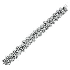 Pulsera de diamantes Mid Century
