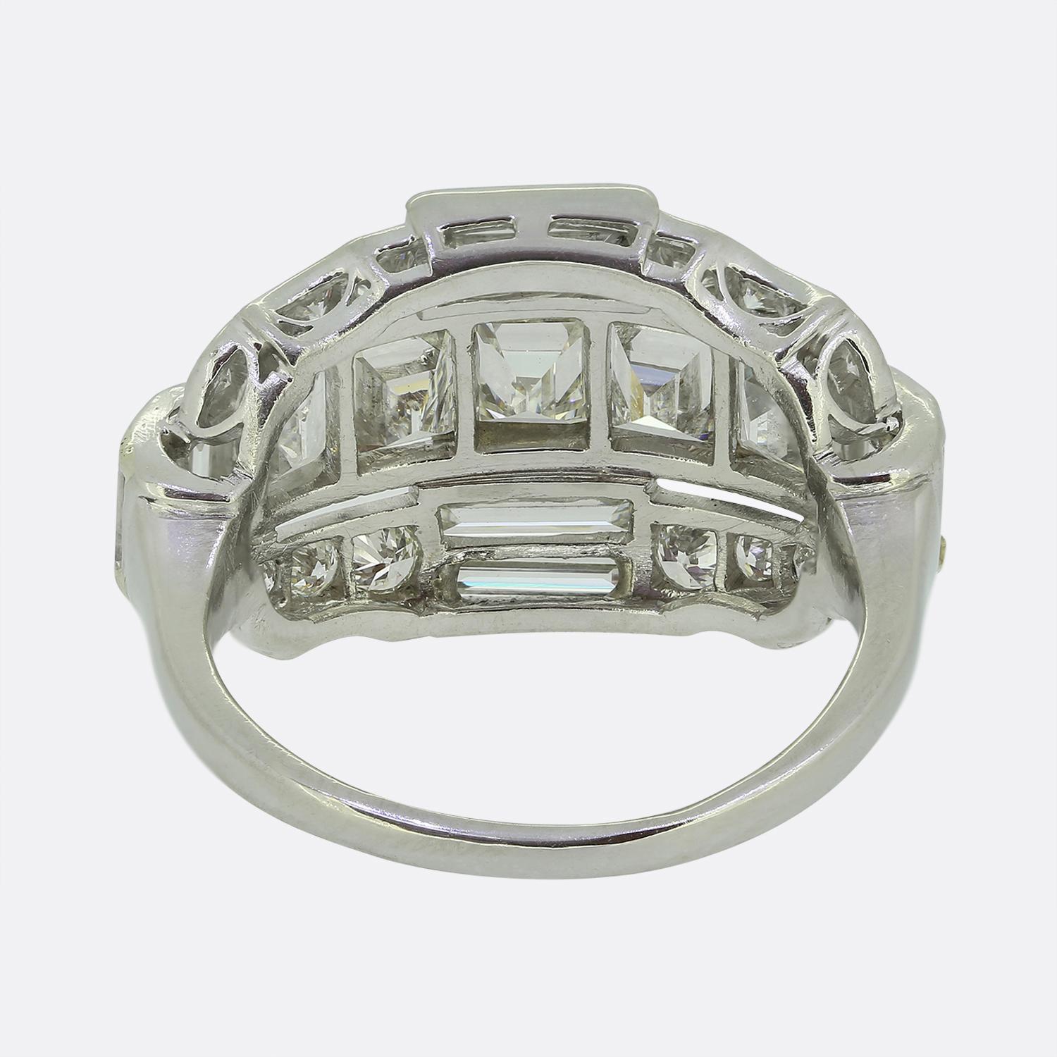 Anillo de diamantes de mediados de siglo en Bueno estado para la venta en London, GB