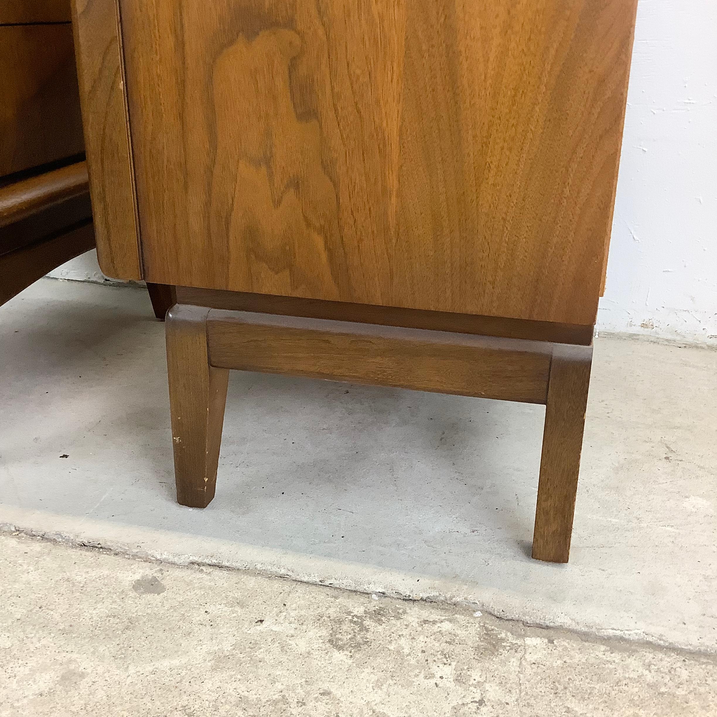Mid-Century Diamond Front Nightstands by United Furniture 12