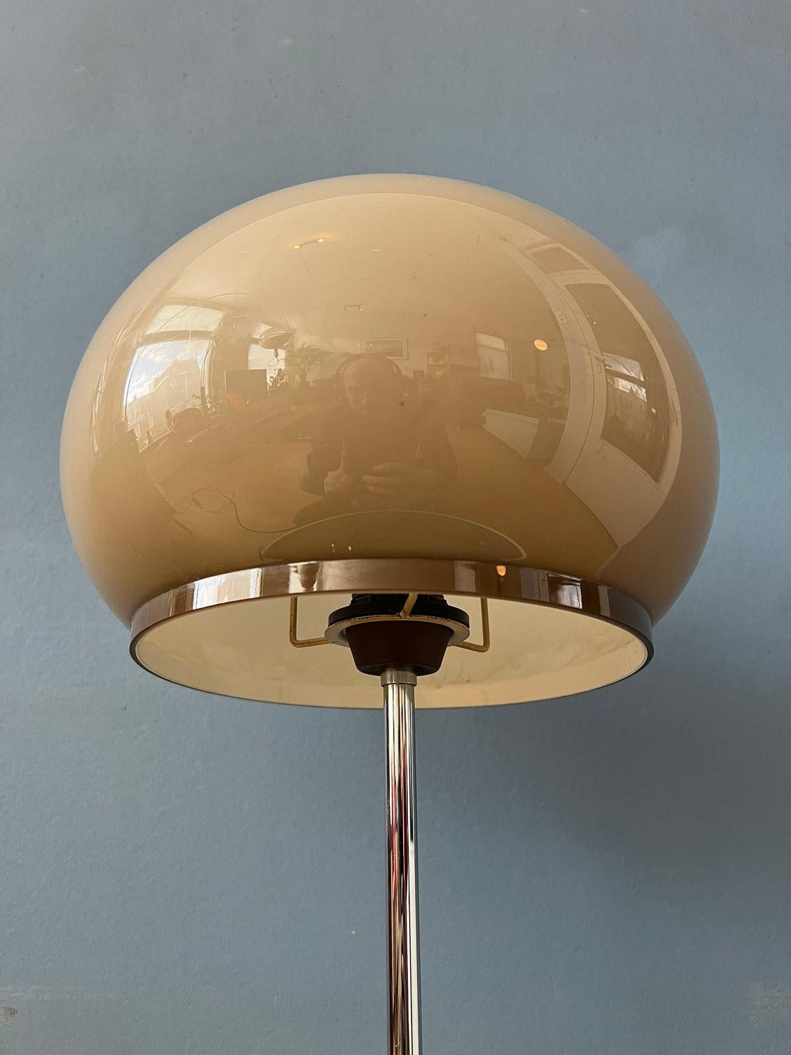 Mid Century Dijkstra Space Age Mushroom Table Lamp, 1970s For Sale 2