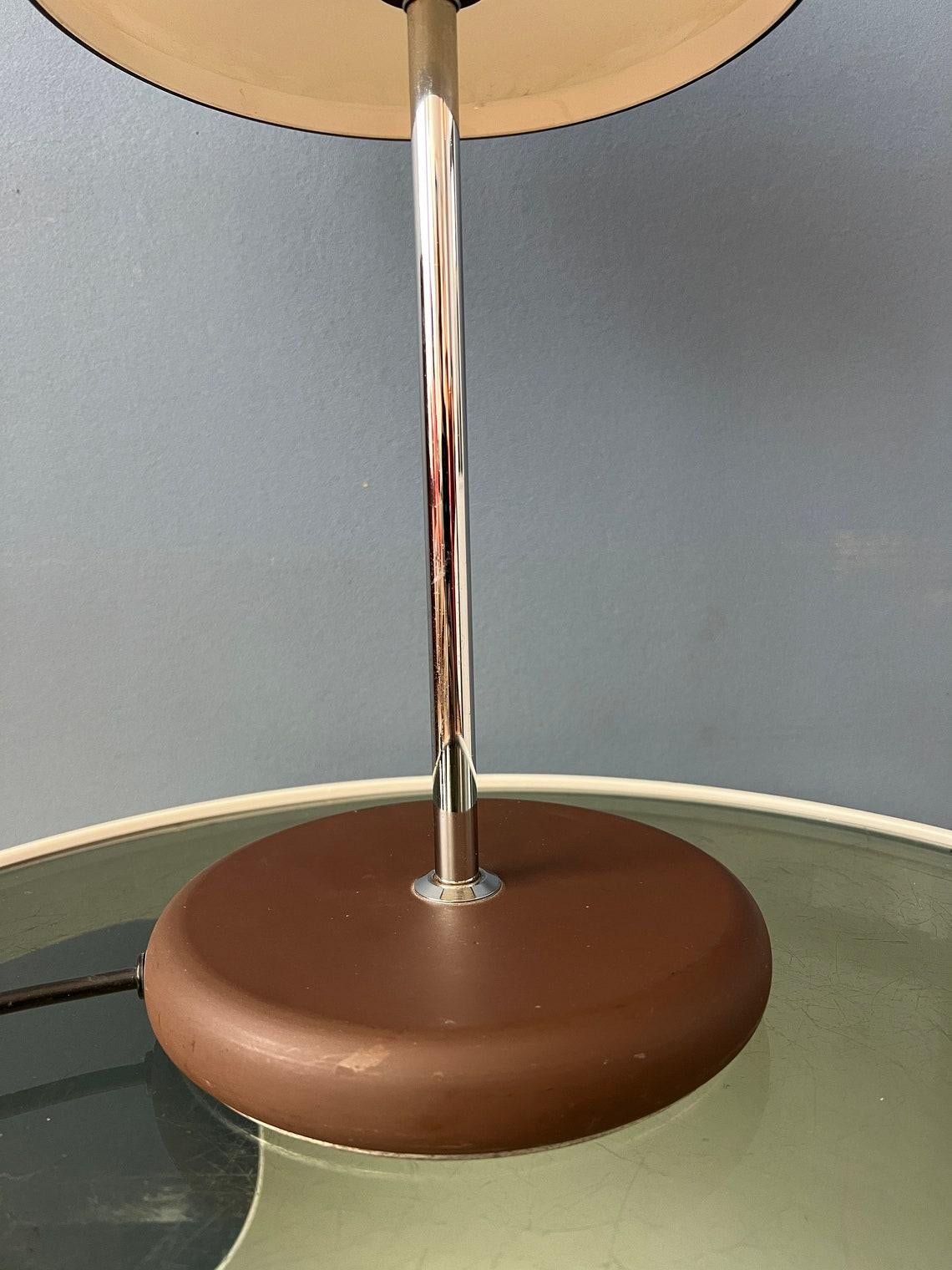 Mid Century Dijkstra Space Age Mushroom Table Lamp, 1970s For Sale 3