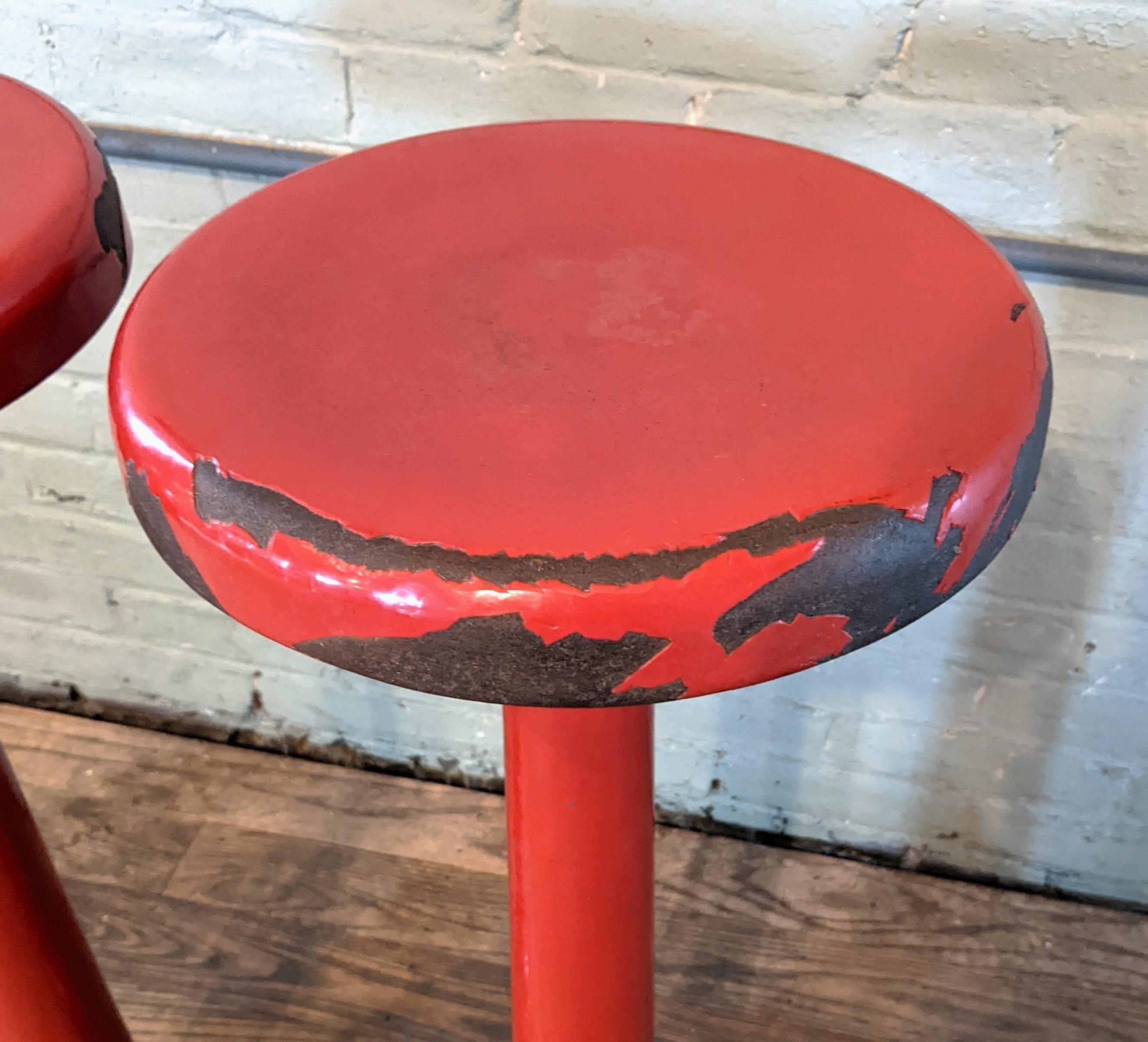 Mid-Century Diner Stools For Sale 1