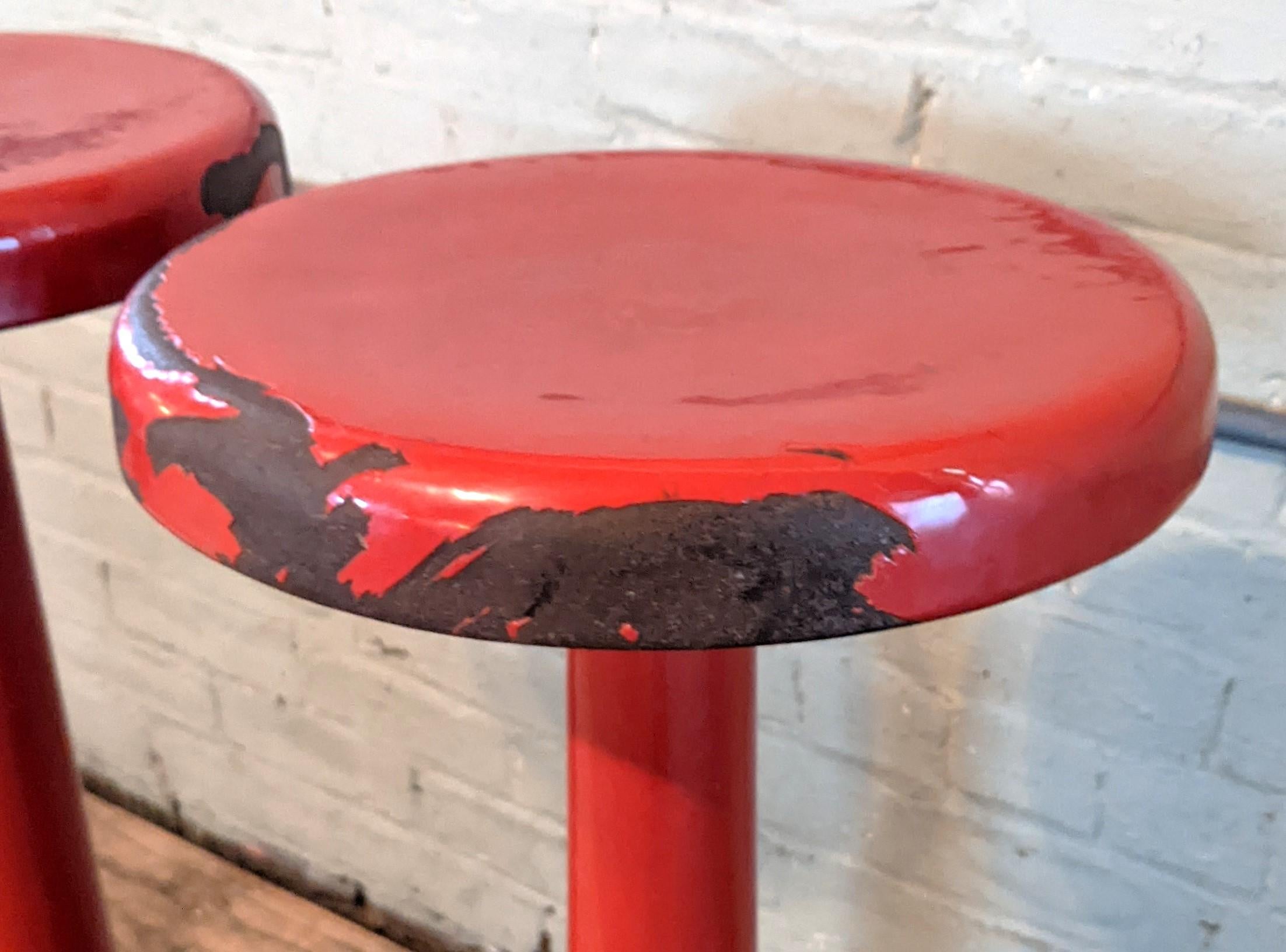 Mid-Century Diner Stools For Sale 2