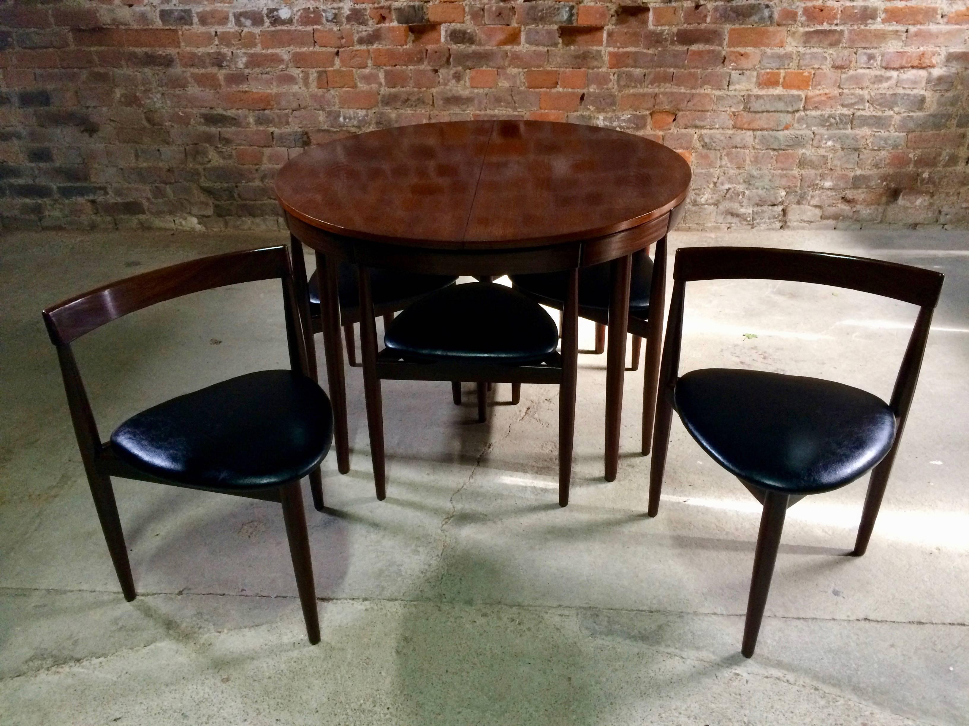 Midcentury Dinette Dining Table Designed Hans Olsen by Frem Rojl, Denmark, 1960s 4