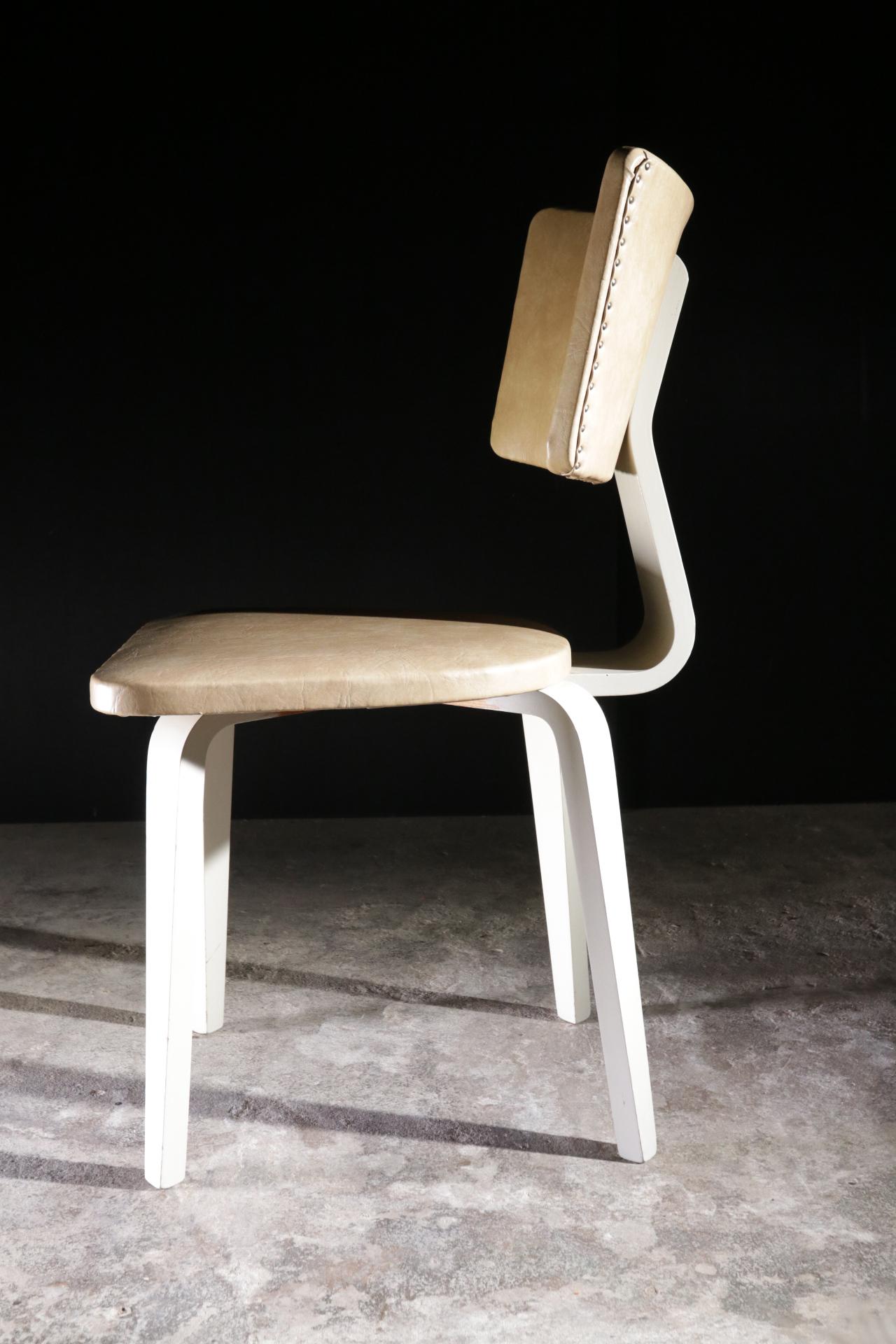 Mid-Century Dining Chair by Cor Alons, Gouda Den Boer Gouda, 1949 In Good Condition In Boven Leeuwen, NL
