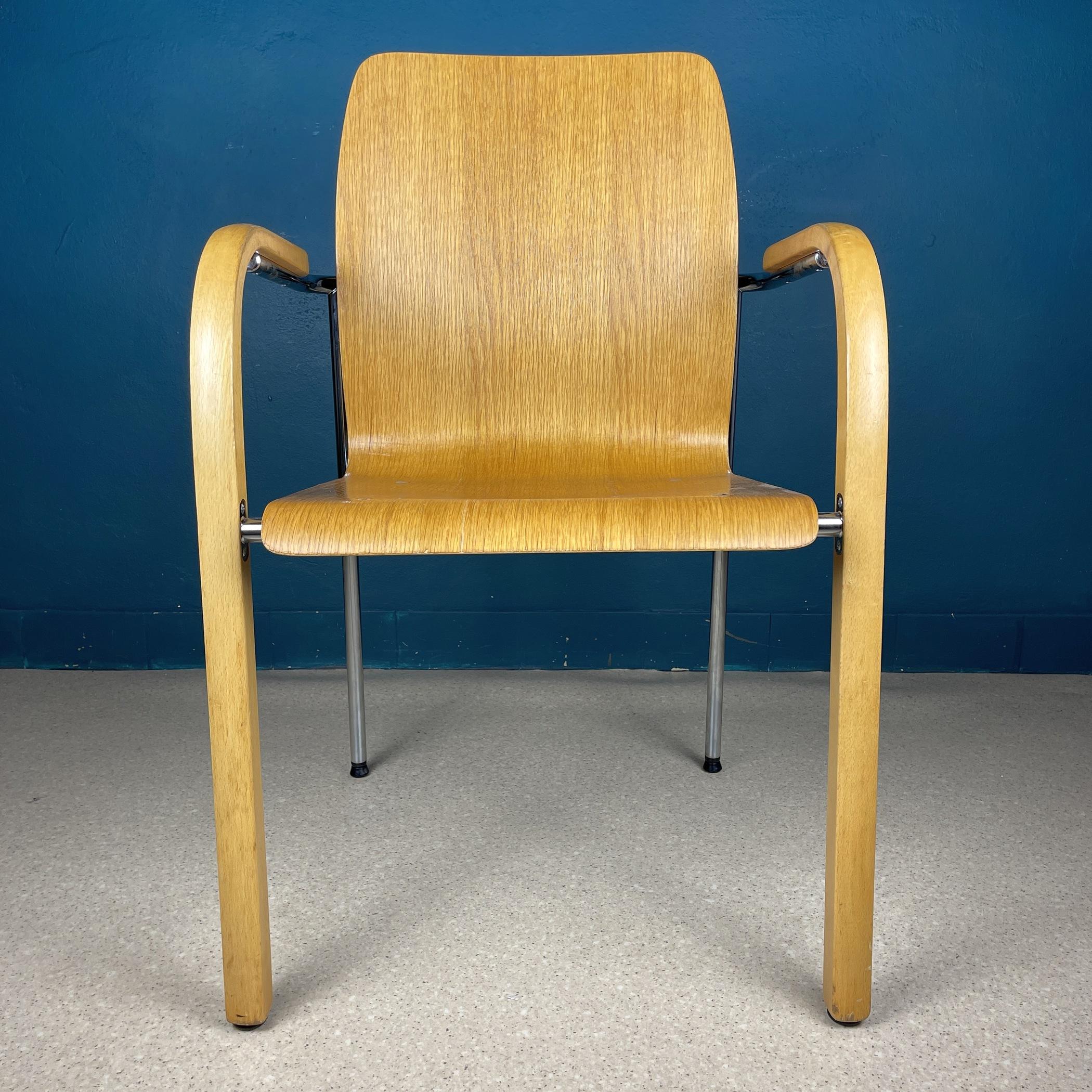 Slovenian Mid-Century Dining Chair by Stol Kamnik from Yugoslavia, 1980s For Sale