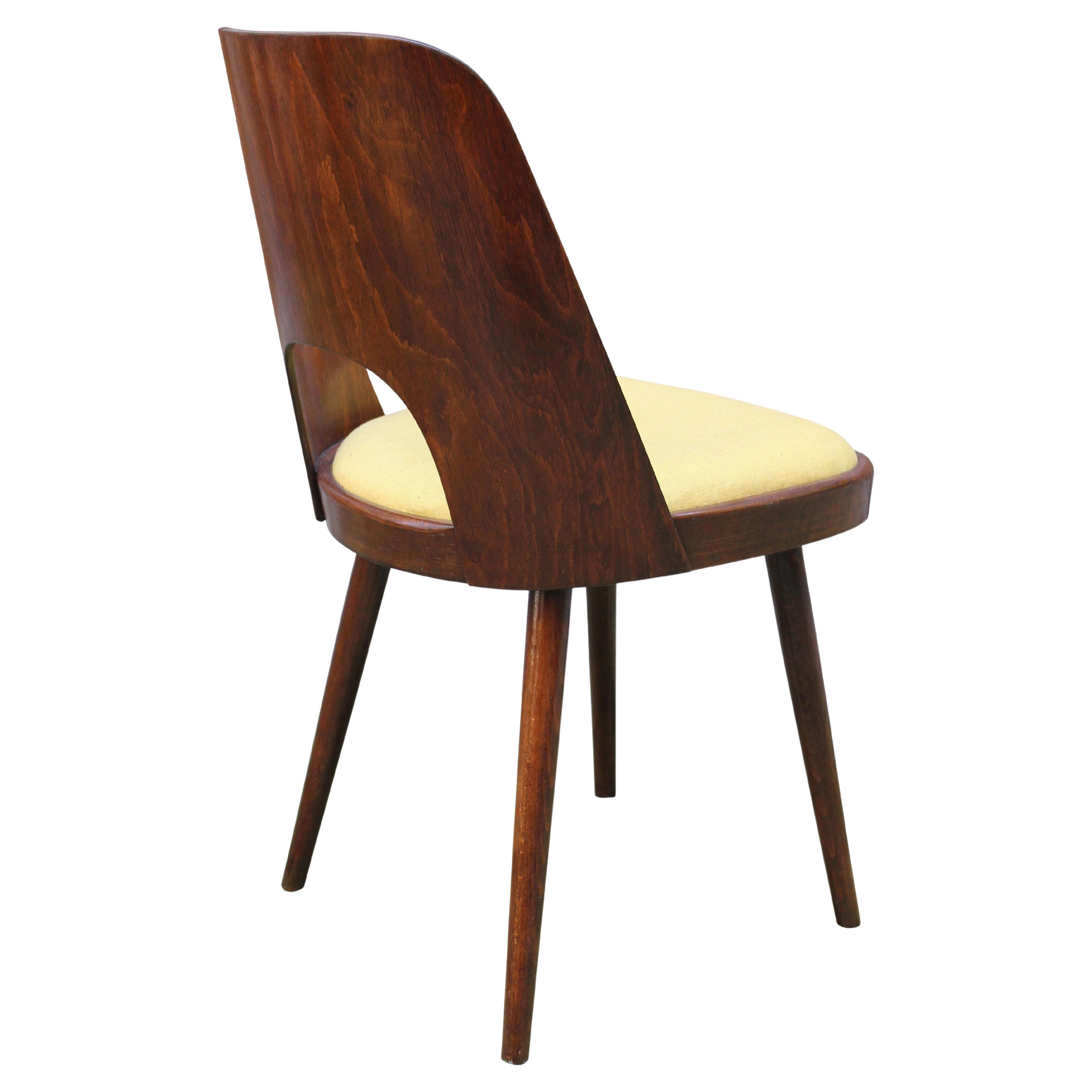 Mid Century Dining chair n.515 by Oswald Haerdtl for TON Company For Sale