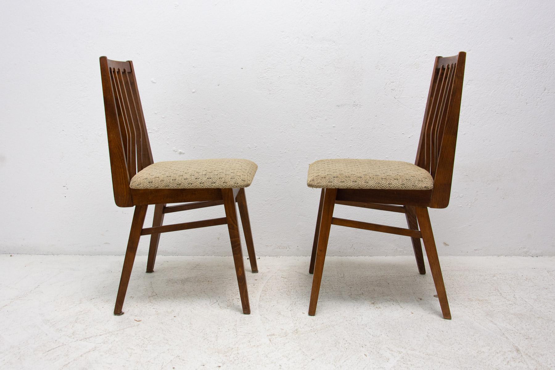 Chaises de salle à manger du milieu du siècle, 1960s, Set of 2 en vente 1