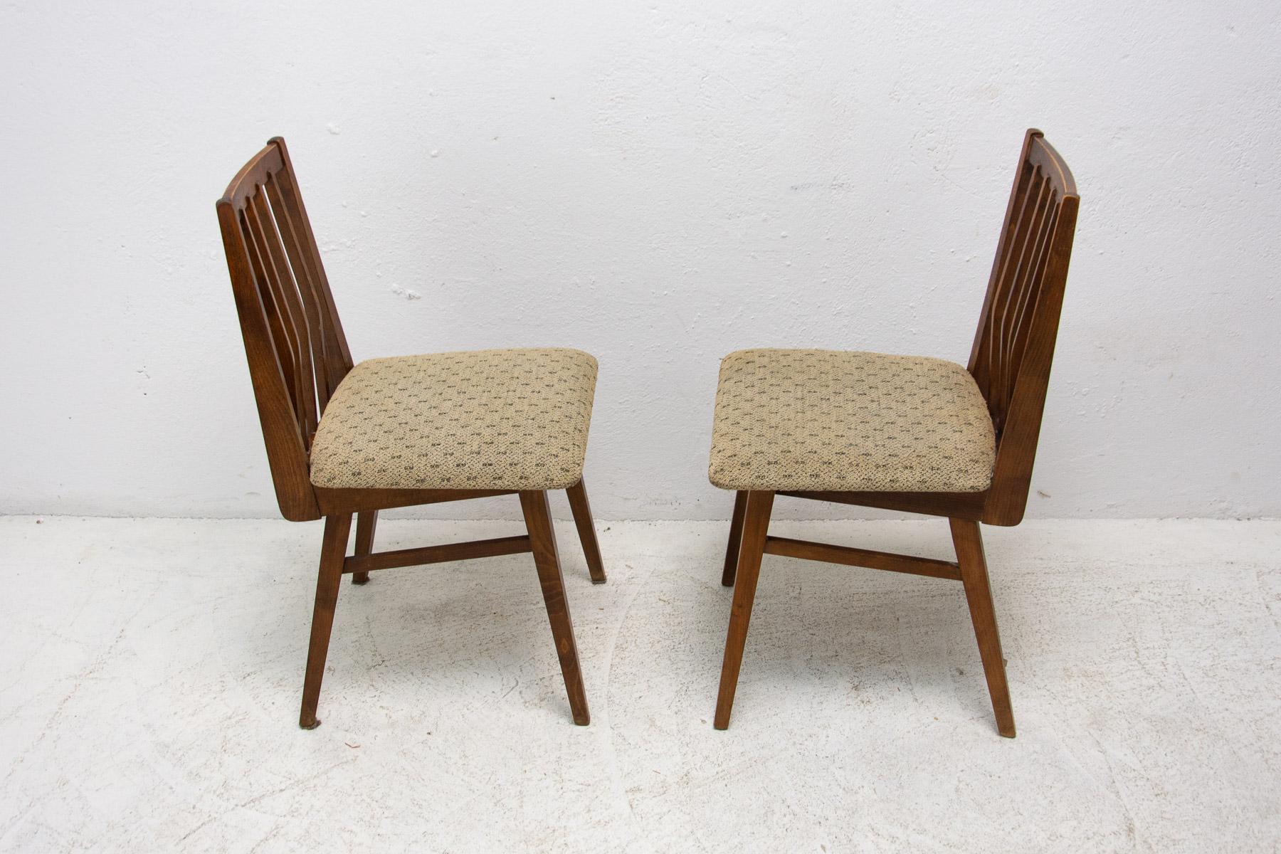 Chaises de salle à manger du milieu du siècle, 1960s, Set of 2 en vente 2