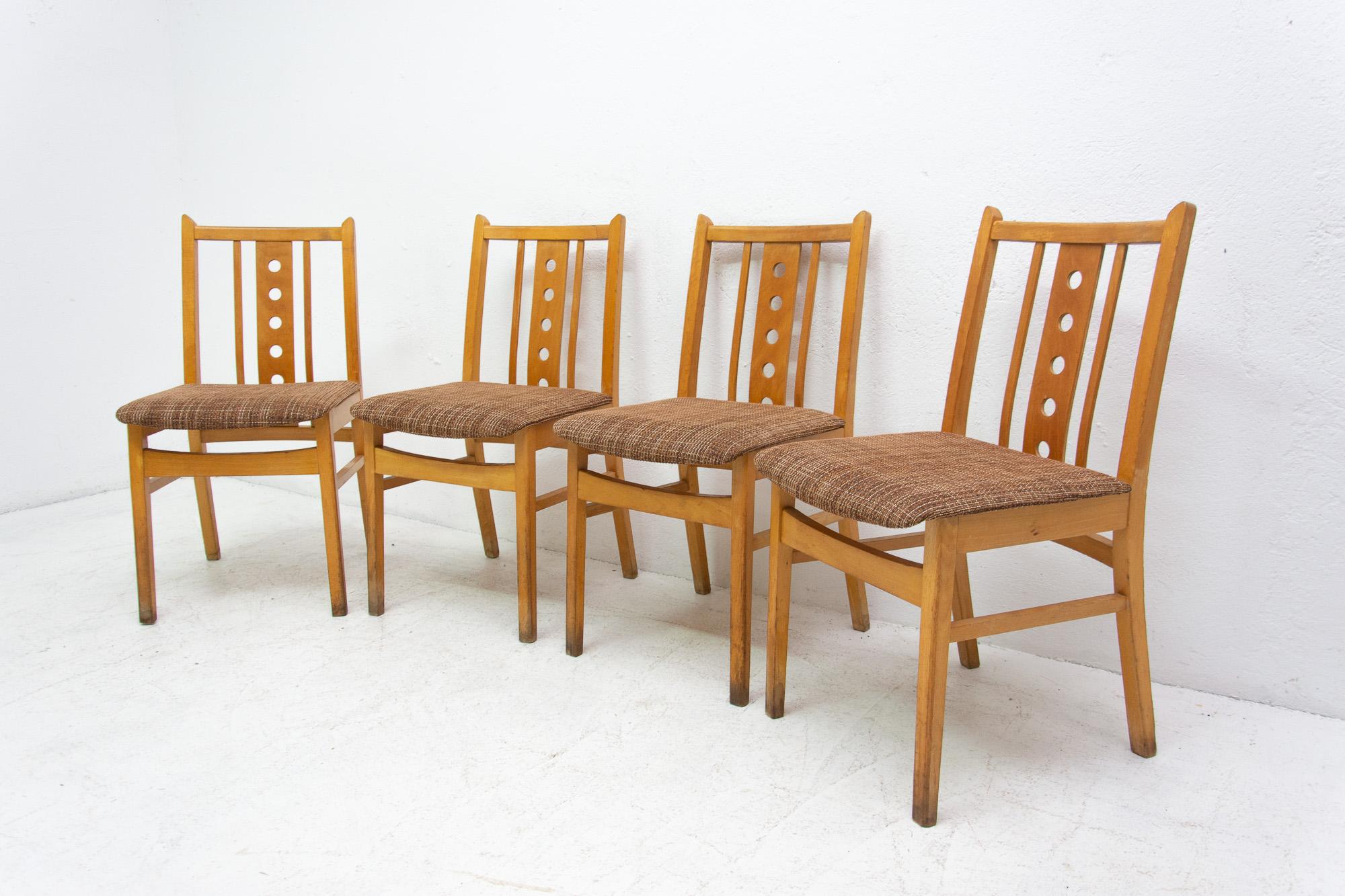 Midcentury Dining Chairs, 1960s, Set of 4 For Sale 6