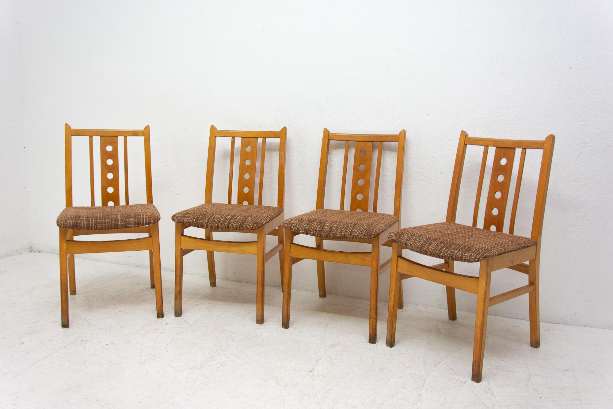 Midcentury Dining Chairs, 1960s, Set of 4 For Sale 7