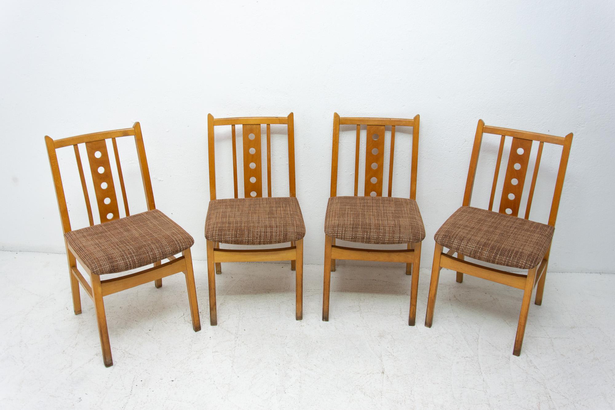 Midcentury Dining Chairs, 1960s, Set of 4 For Sale 9