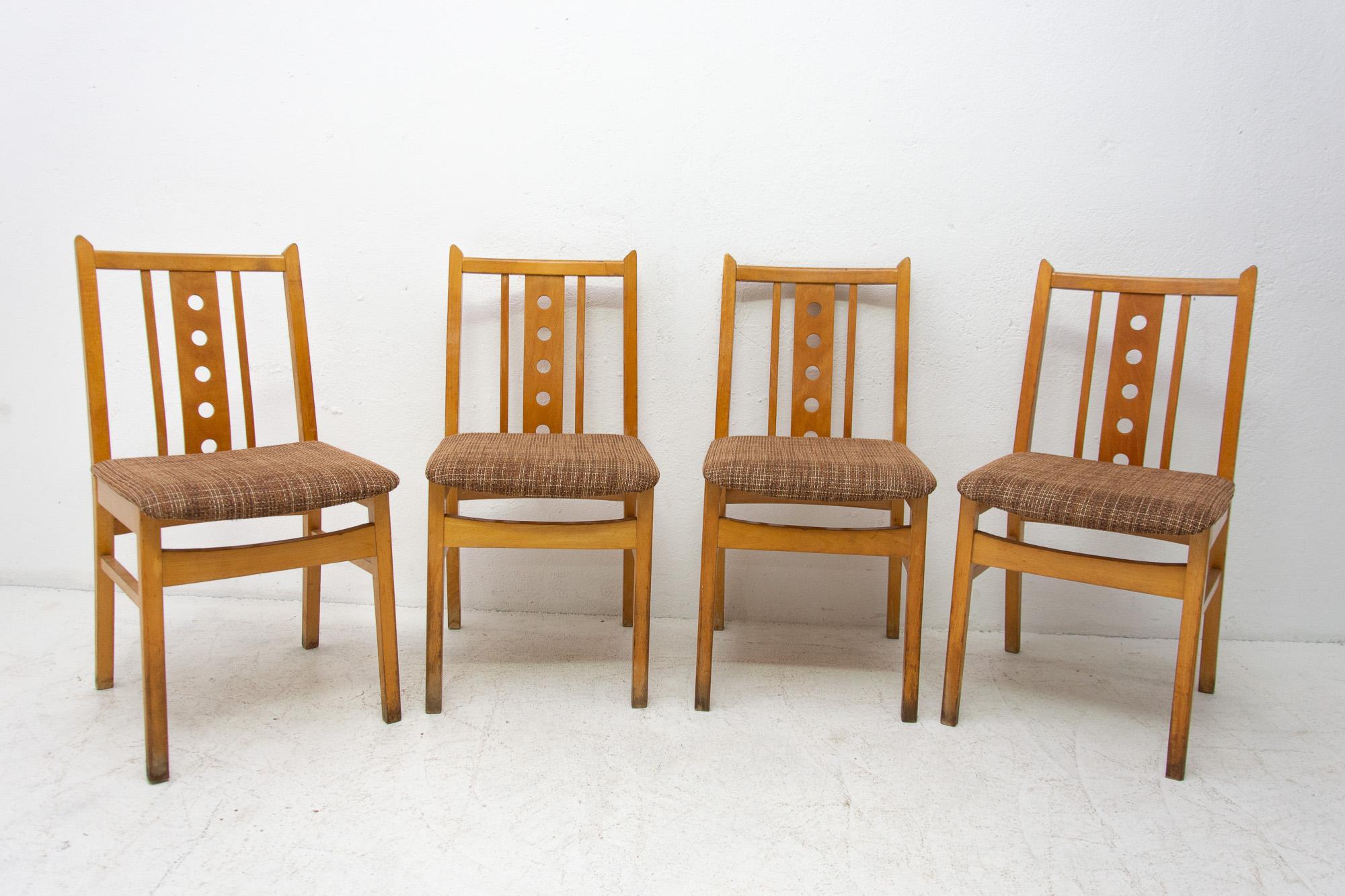 Midcentury Dining Chairs, 1960s, Set of 4 For Sale 10