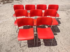 Mid Century Dining Chairs 40/4 by David Rowland for GF Furniture, USA 1960s