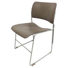 Chaises de salle à manger du milieu du siècle 40/4 par David Rowland pour GF Furniture, USA années 1960