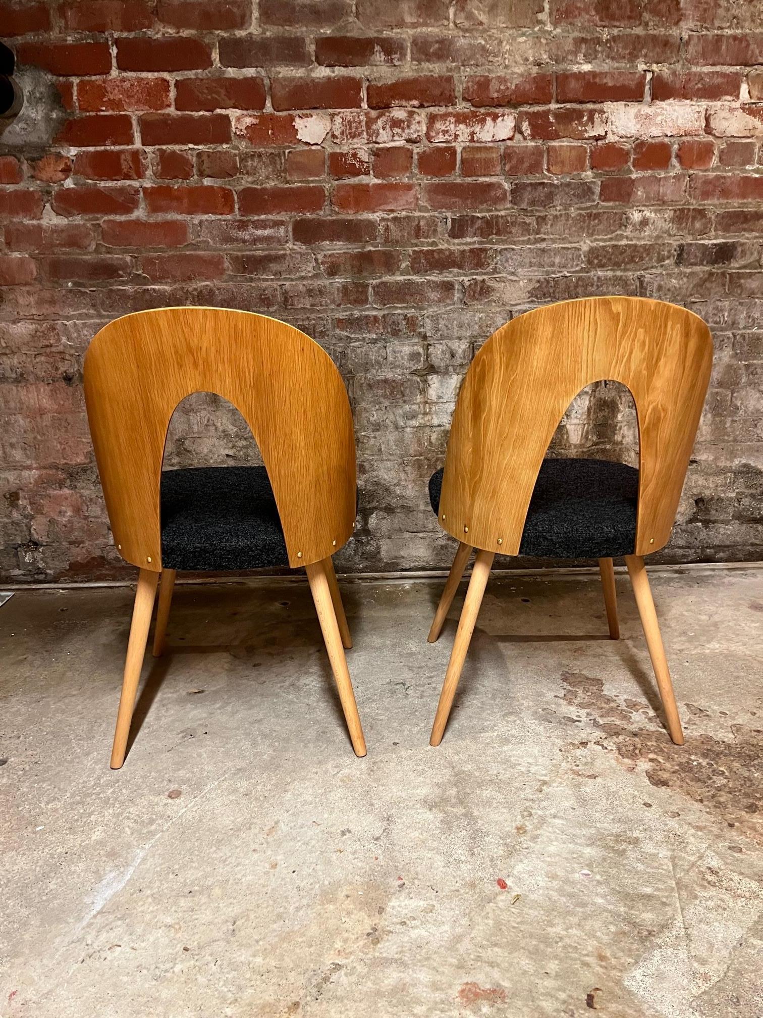 Mid-Century Dining Chairs by A. Suman, Set of 8 In Good Condition For Sale In San Francisco, CA
