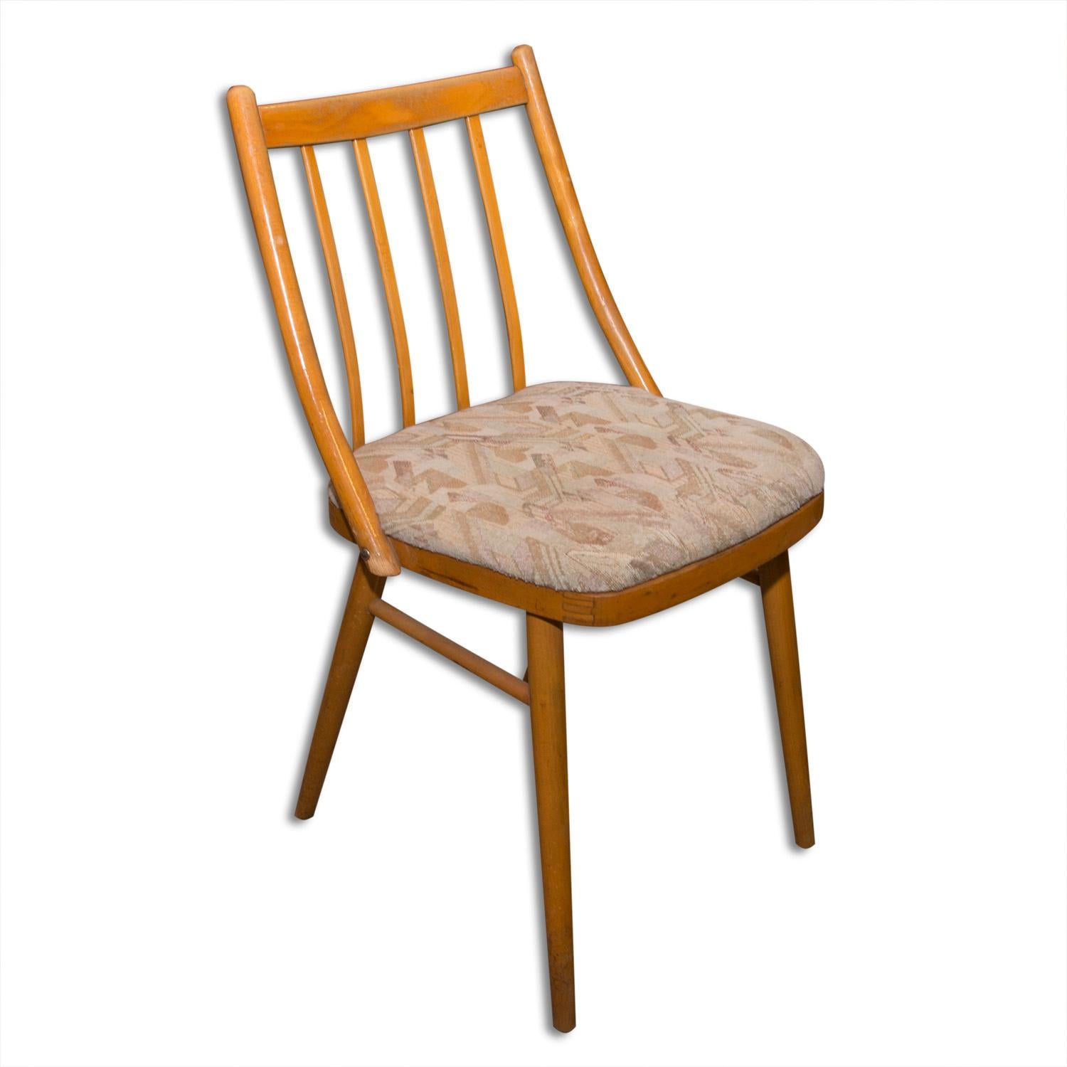 Slovaque  Chaises de salle à manger mi-siècle par Antonn uman pour Mier, années 1960 en vente