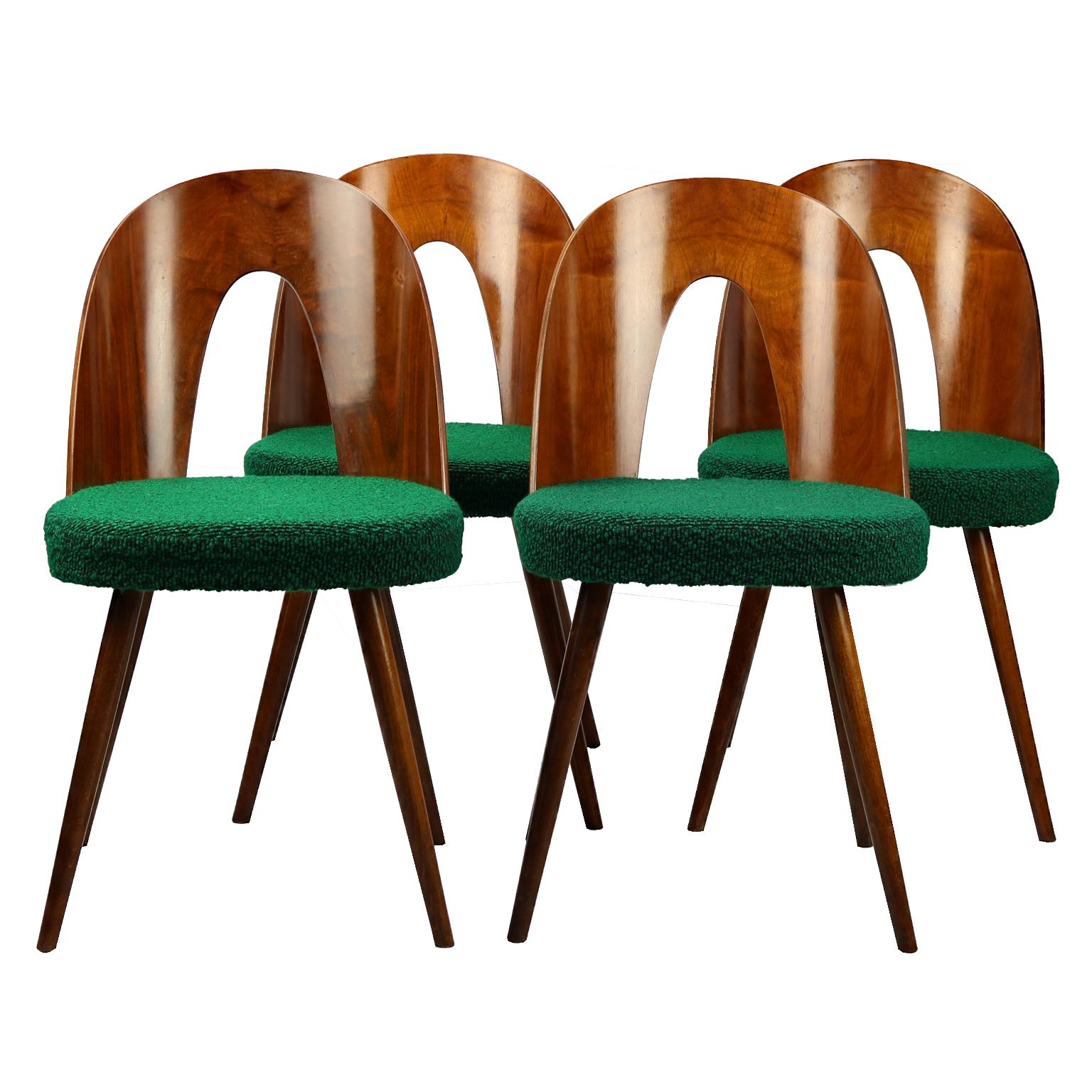Mid Century Dining Chairs by Antonín Šuman for Tatra Nabytok NP, 1960s