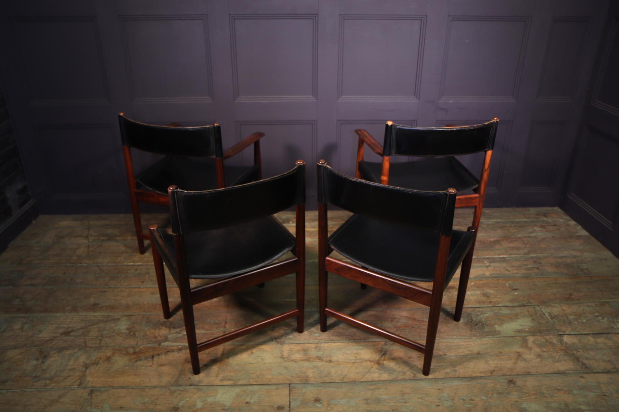 Mid-Century Dining Chairs by Arne Vodder, c1950 For Sale 3