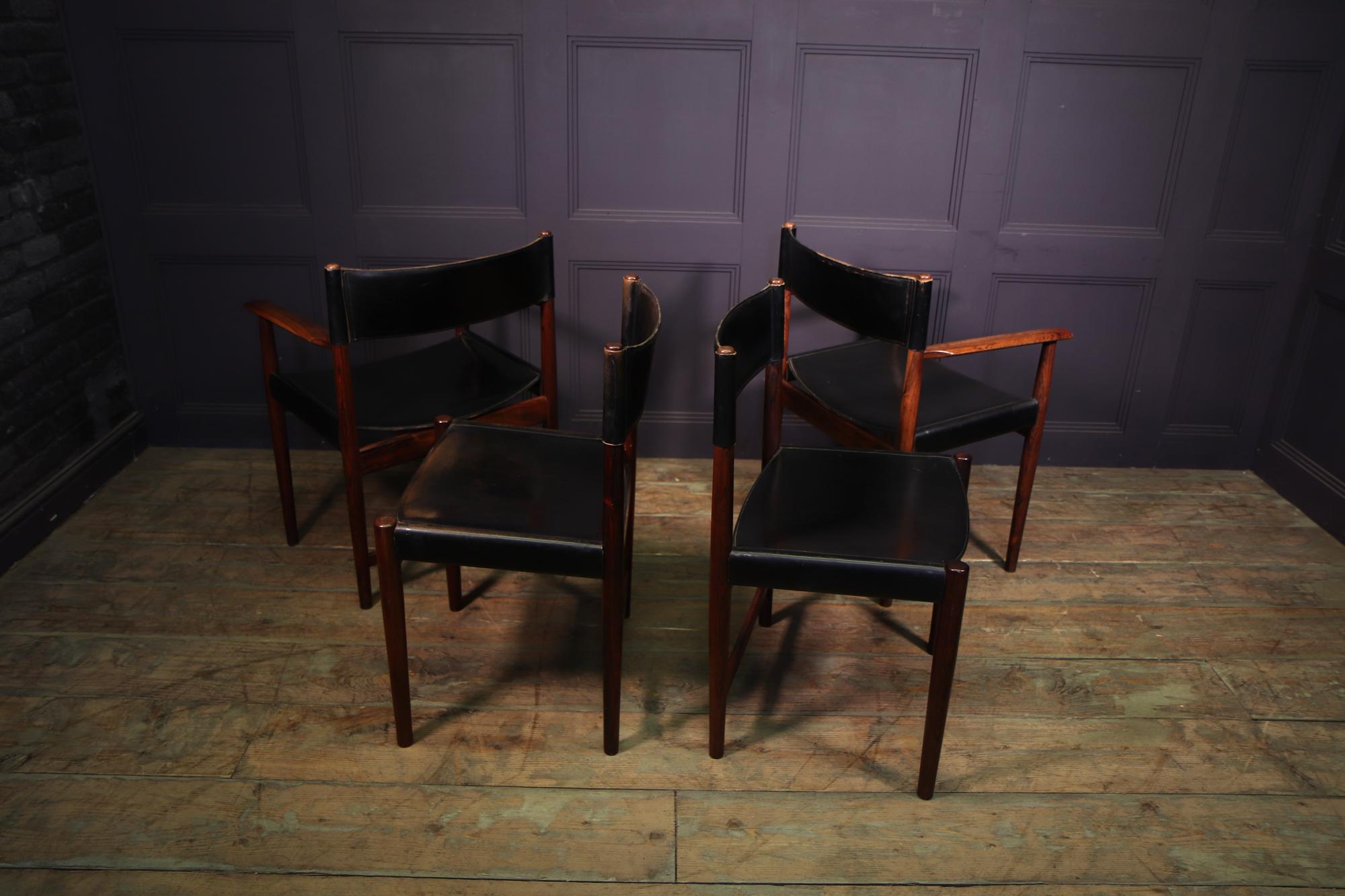 Mid-Century Dining Chairs by Arne Vodder, c1950 For Sale 4
