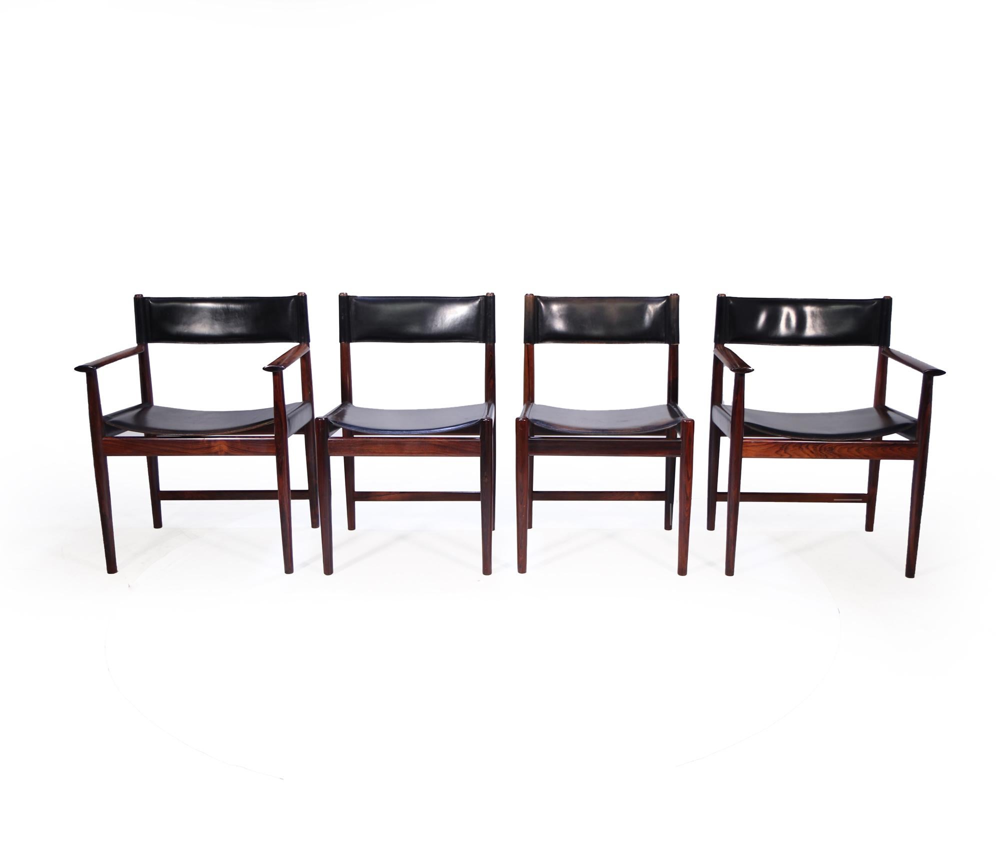 Mid-Century Dining Chairs by Arne Vodder, c1950 For Sale 6