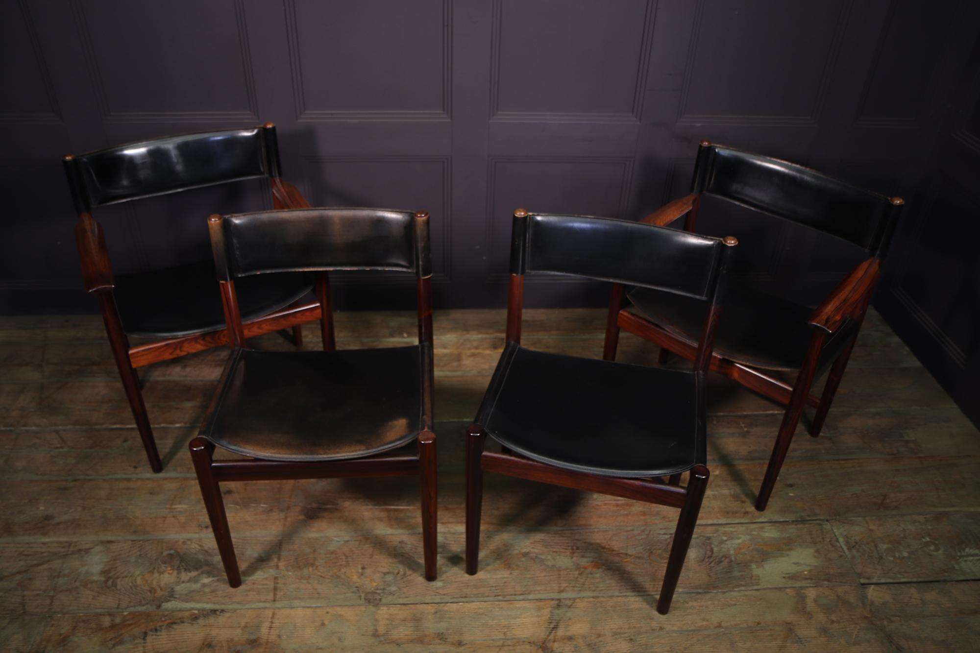 Mid-20th Century Mid-Century Dining Chairs by Arne Vodder, c1950 For Sale