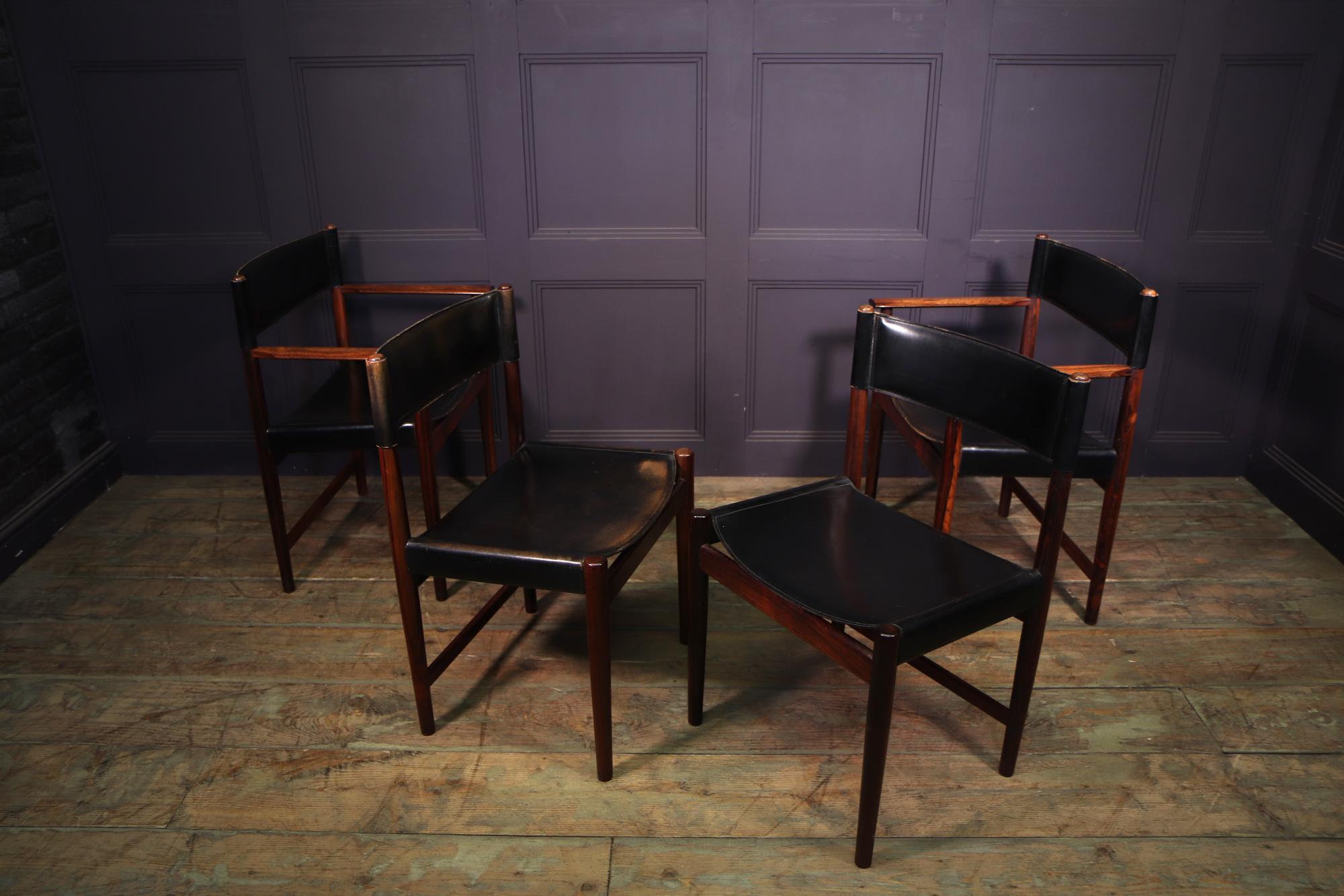 Mid-Century Dining Chairs by Arne Vodder, c1950 For Sale 2