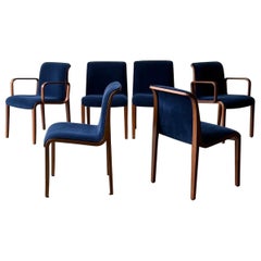 Mid-Century Dining Chairs by Bill Stephens for Knoll - Set of Six Mid-Century Dining Chairs by Bill Stephens for Knoll - Set of Six