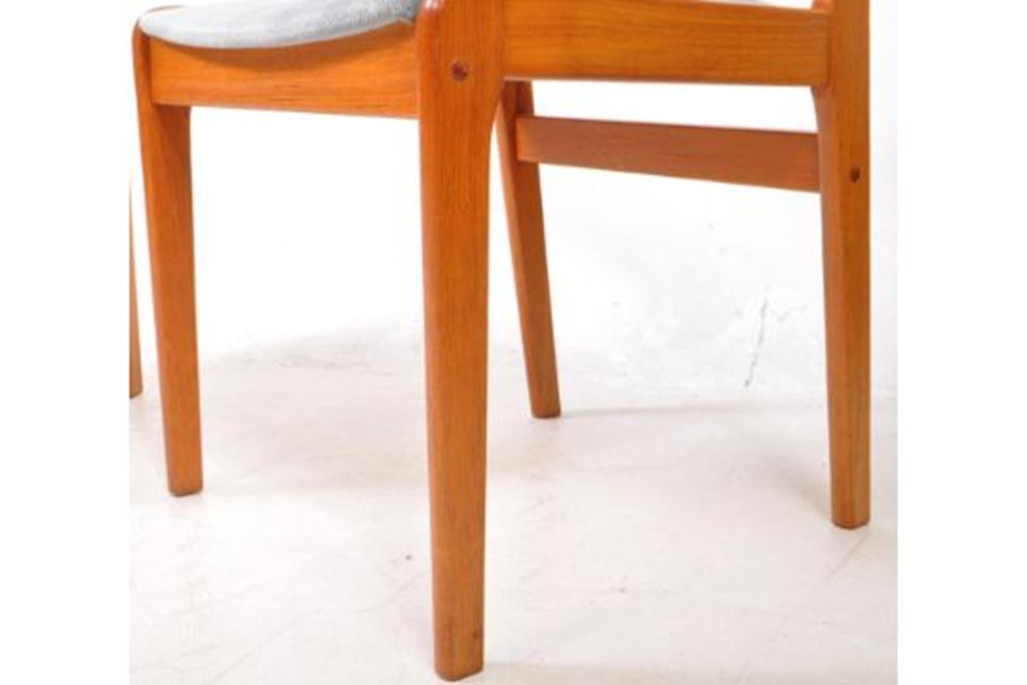 Mid Century Dining Chairs by Farstrup  set of 4 For Sale 1