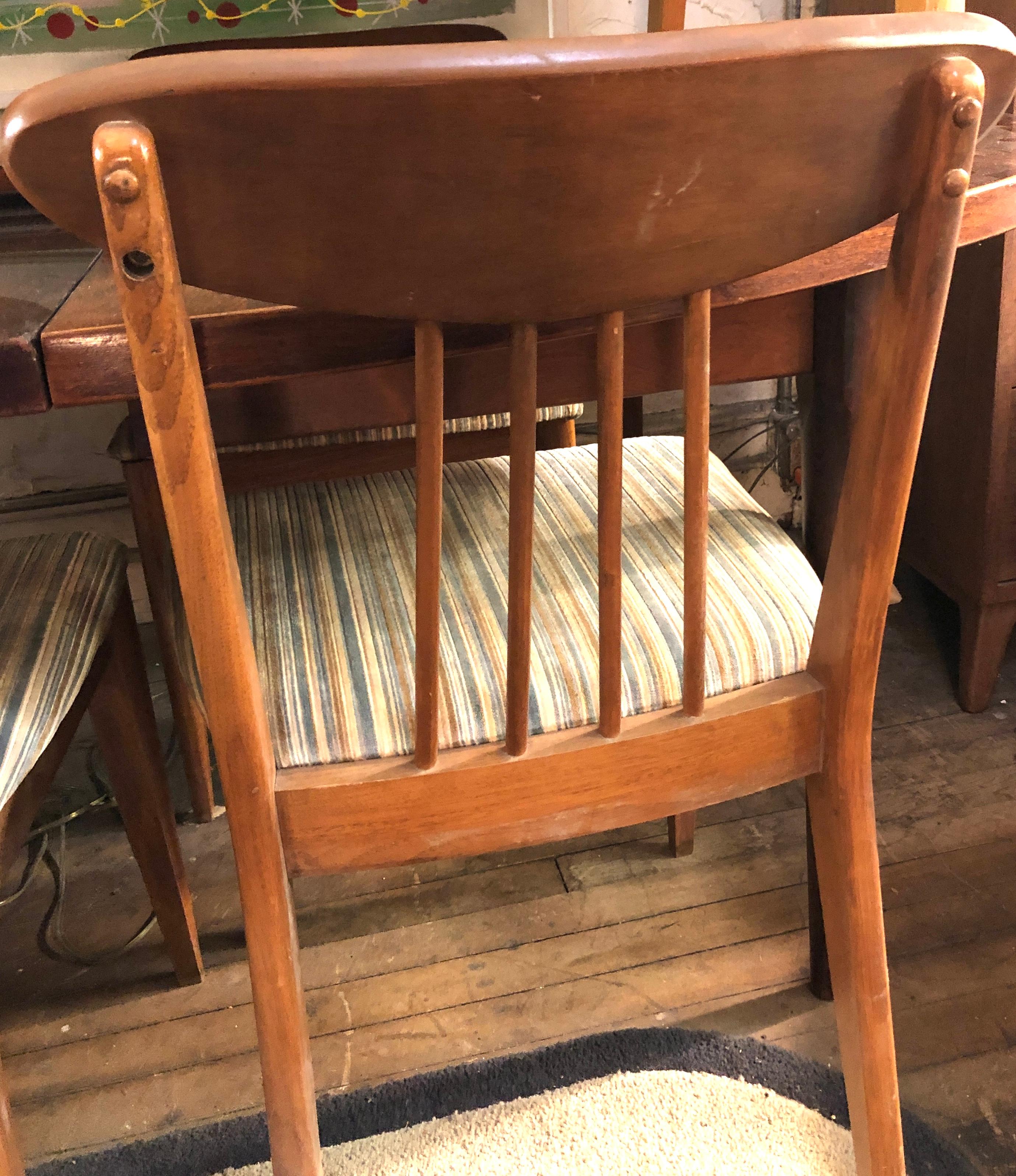 American Mid-Century Dining Chairs by Heritage-Henredon For Sale