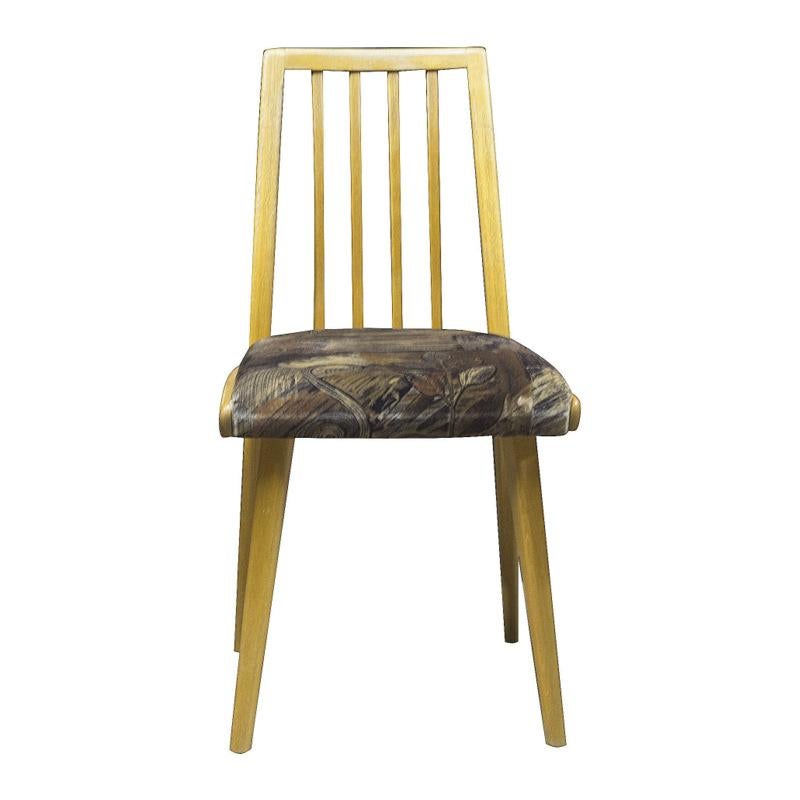 Fabric Mid Century Dining Chairs by Jiří Jiroutek for Interiér Praha, 1960´s For Sale