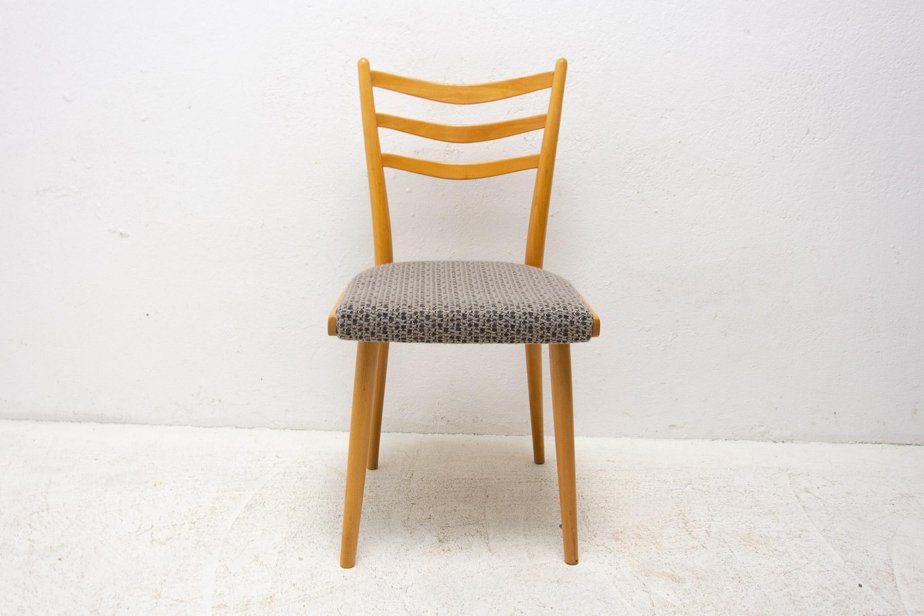 Mid-Century Dining Chairs by Jitona, 1960s, Set of 4 For Sale 1