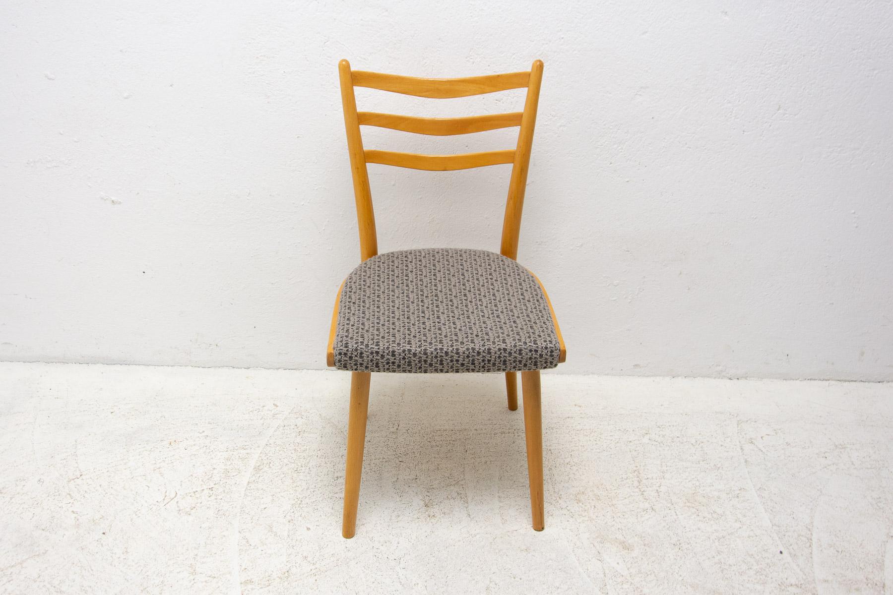 Mid-Century Dining Chairs by Jitona, 1960s, Set of 4 For Sale 2