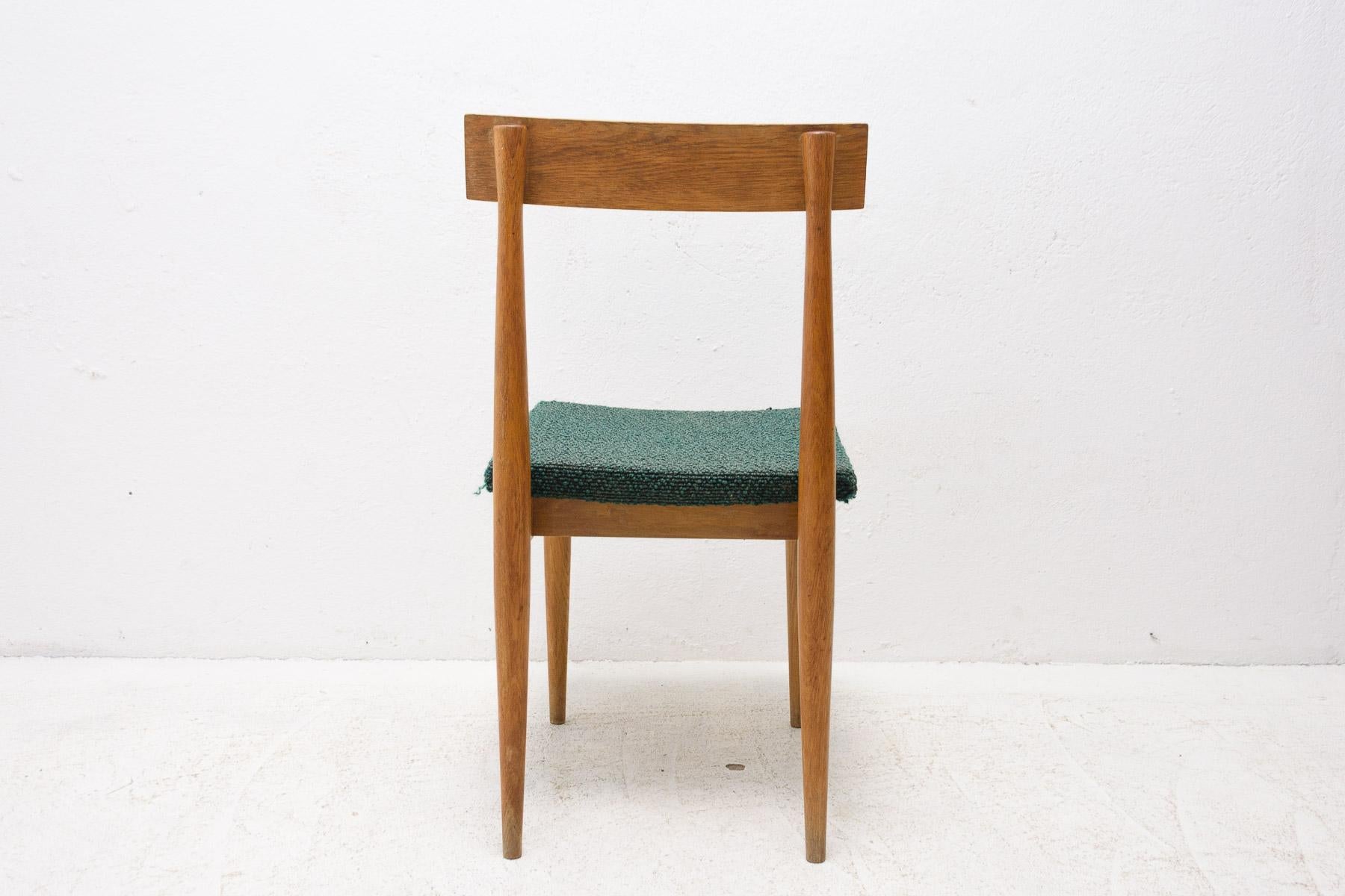 Mid Century Dining Chairs by Jitona, Czechoslovakia, 1970's, Set of 3 For Sale 8