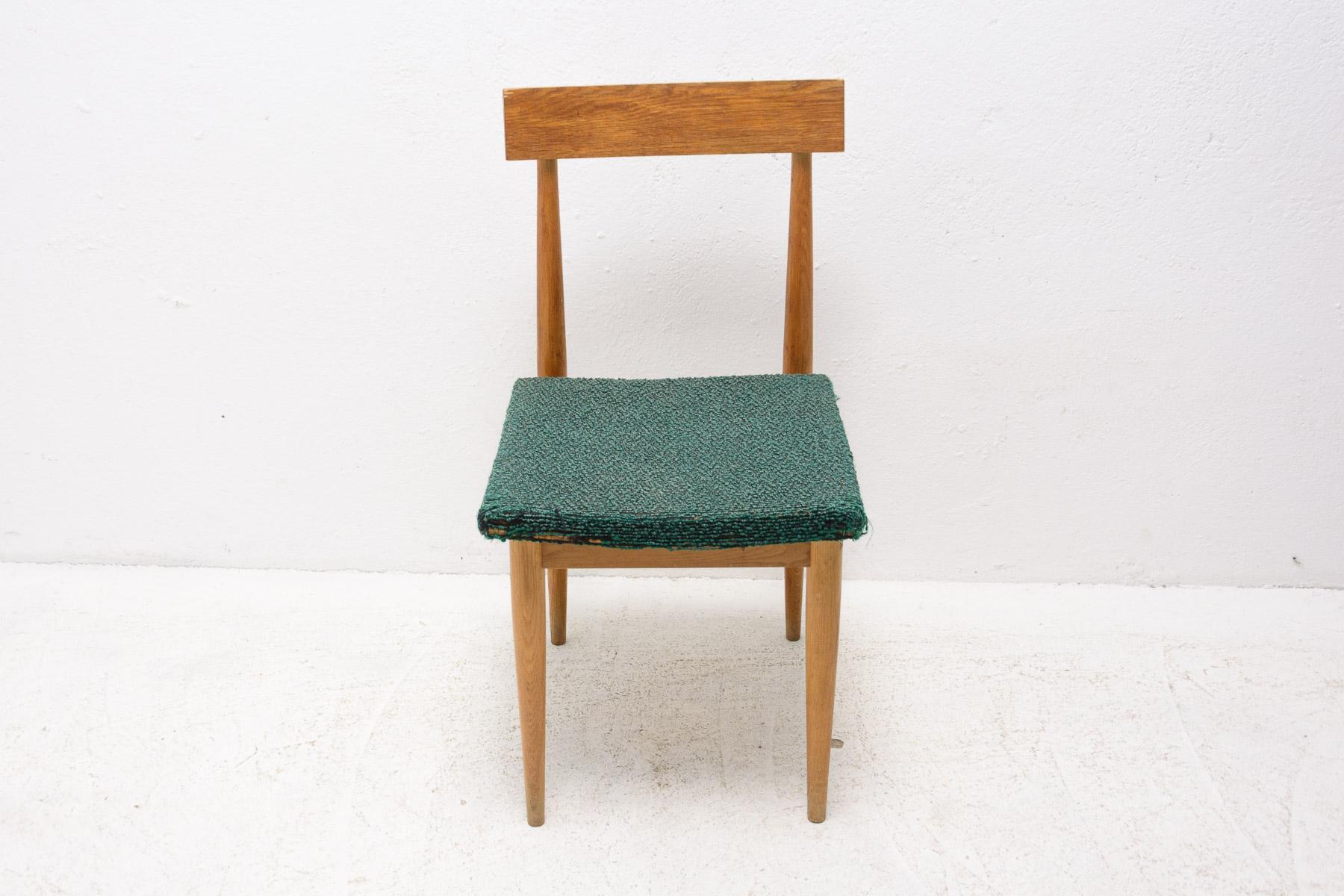 Mid Century Dining Chairs by Jitona, Czechoslovakia, 1970's, Set of 3 For Sale 2